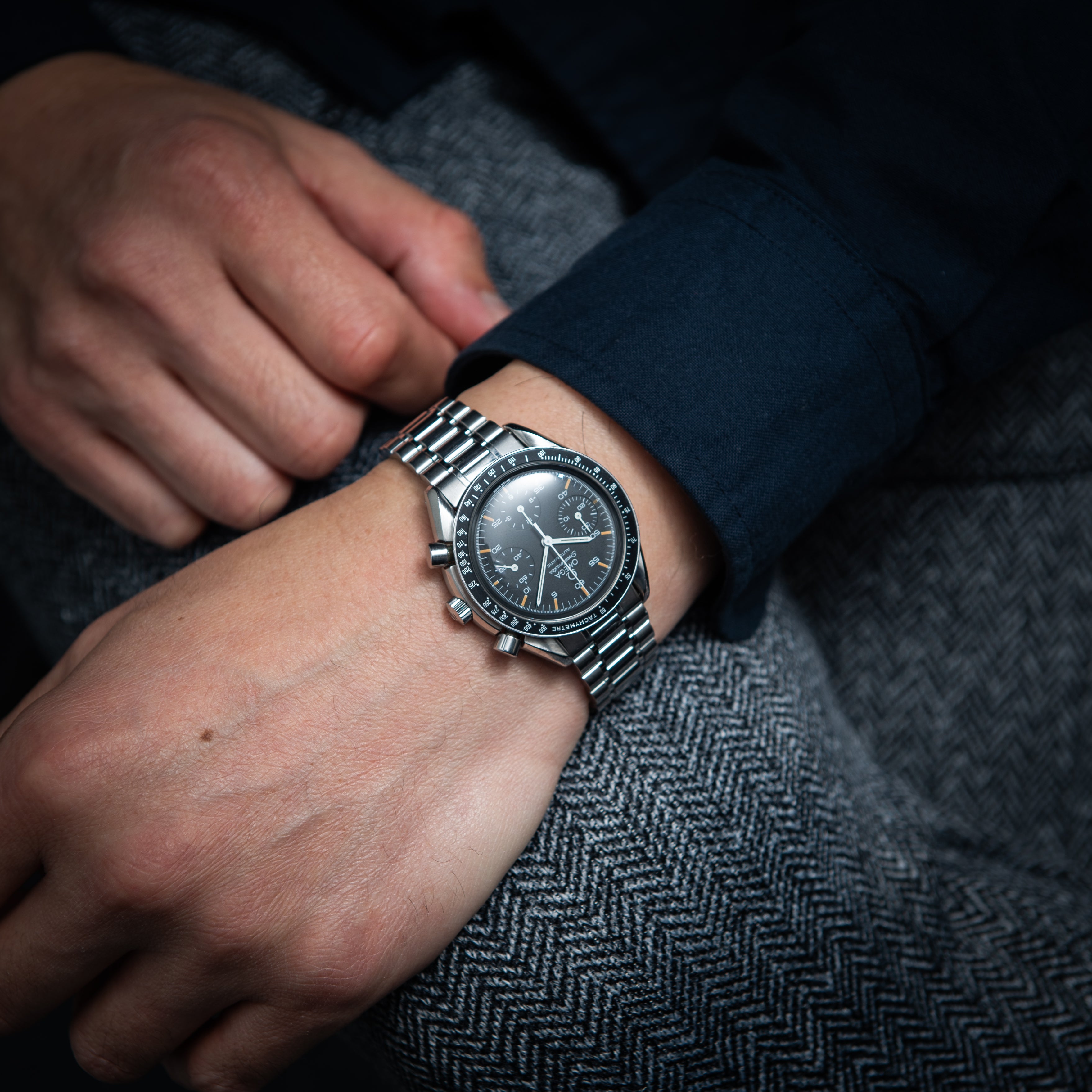 オメガ スピードマスター オートマチック 1993年製 Ref.3510.50 トリチウム夜光