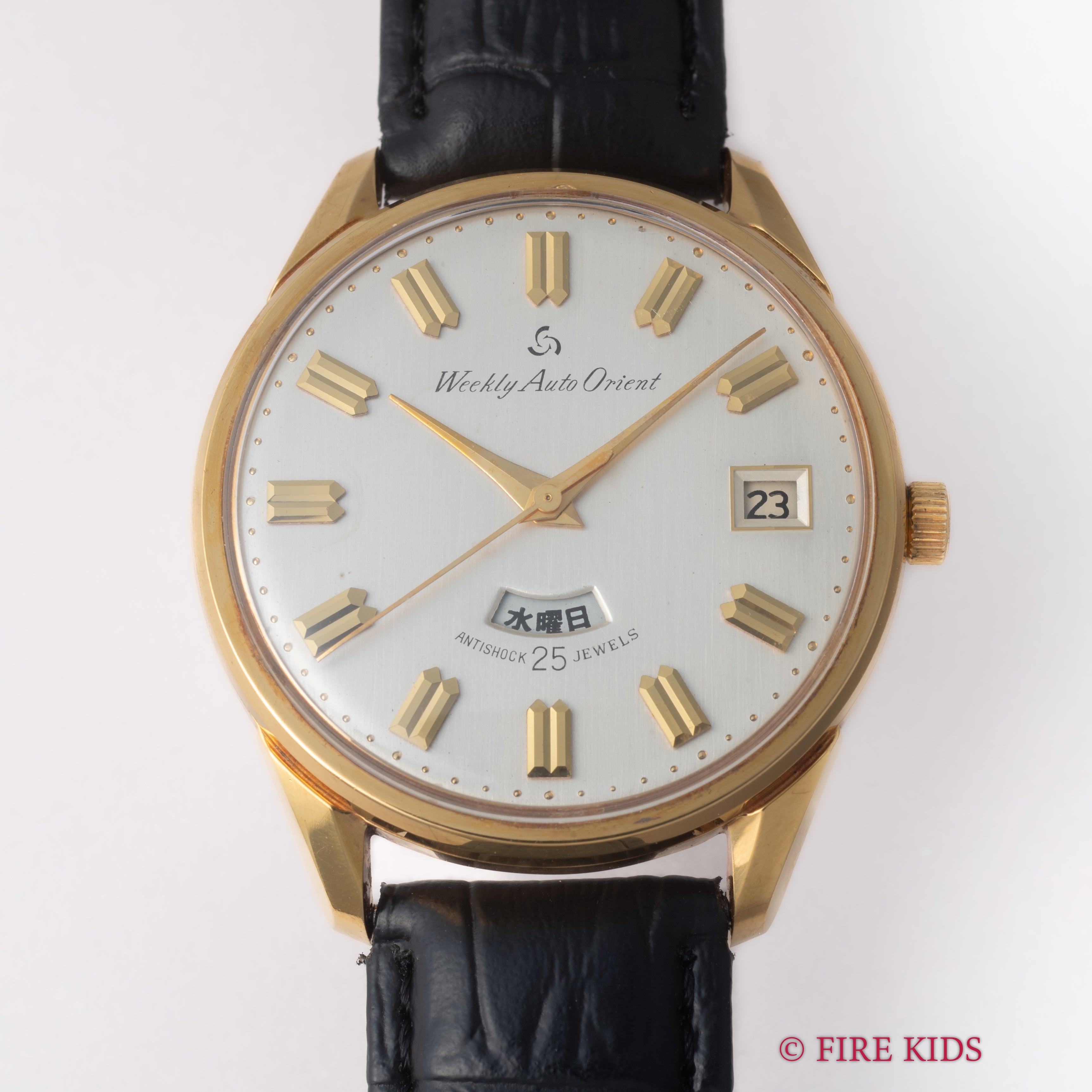 オリエント オリンピア オリエント ウィークリー 1960年代製 金張り デイデイト