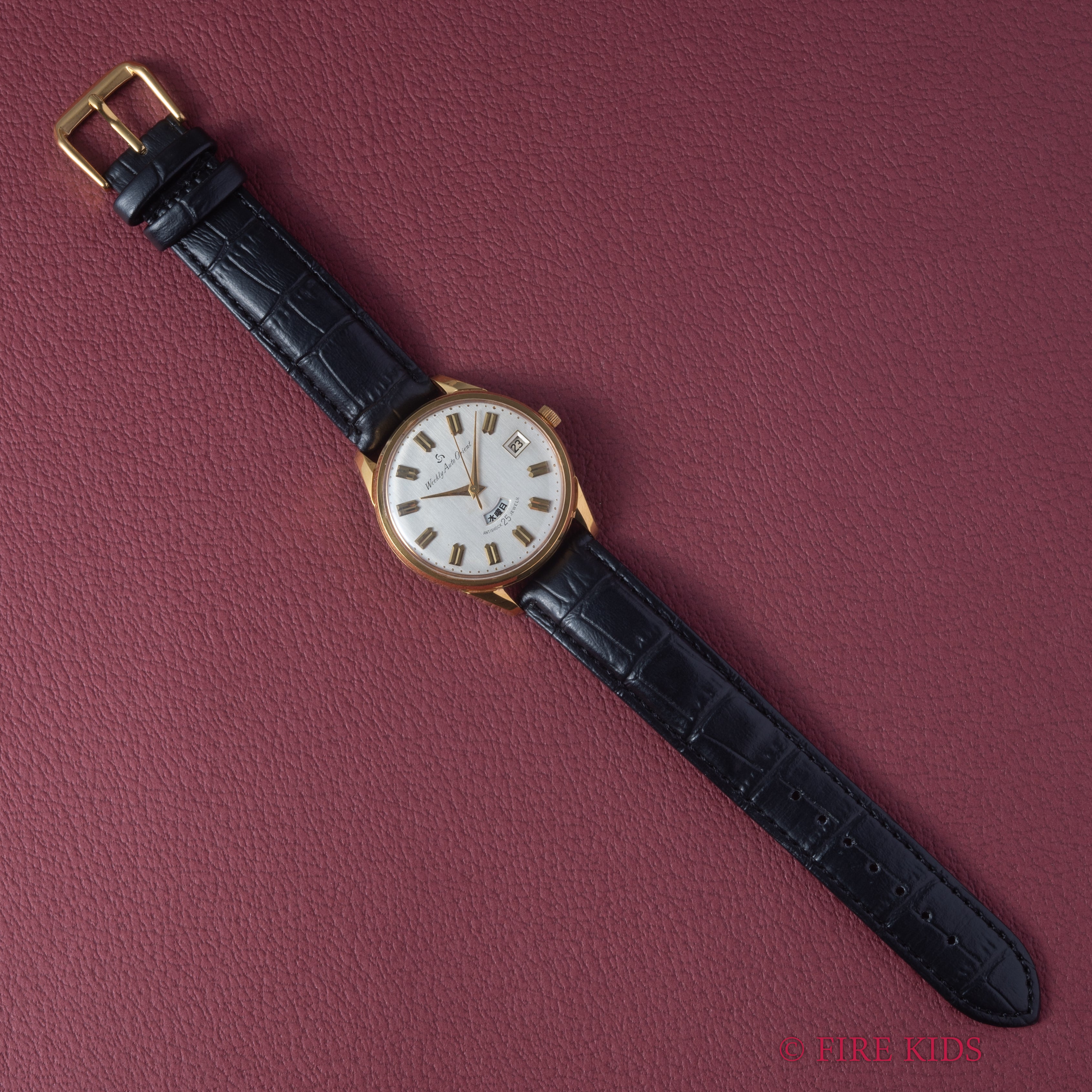 オリエント オリンピア オリエント ウィークリー 1960年代製 金張り デイデイト