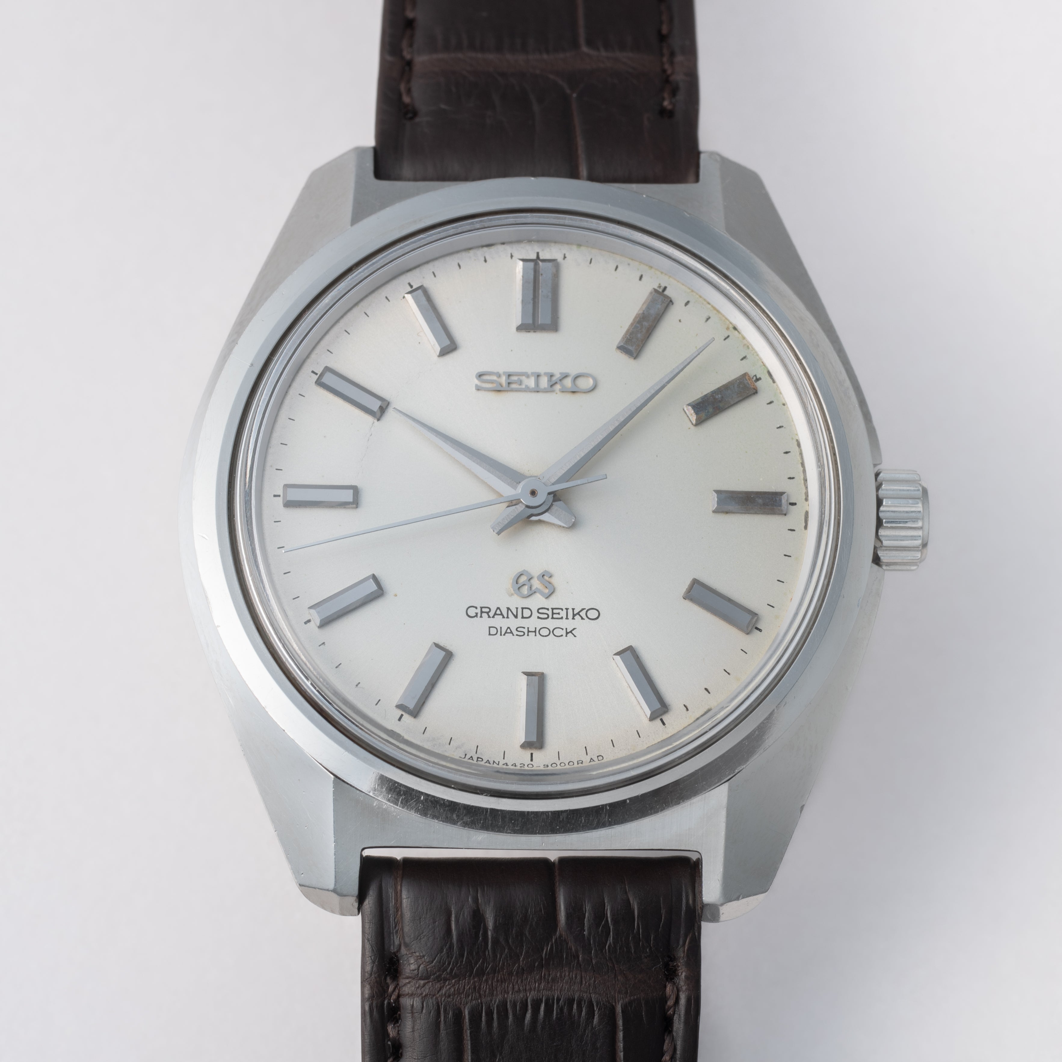 グランドセイコー 1966年製 Ref.4420-9000 44GS前期 手巻き ロービート セイコースタイルケース