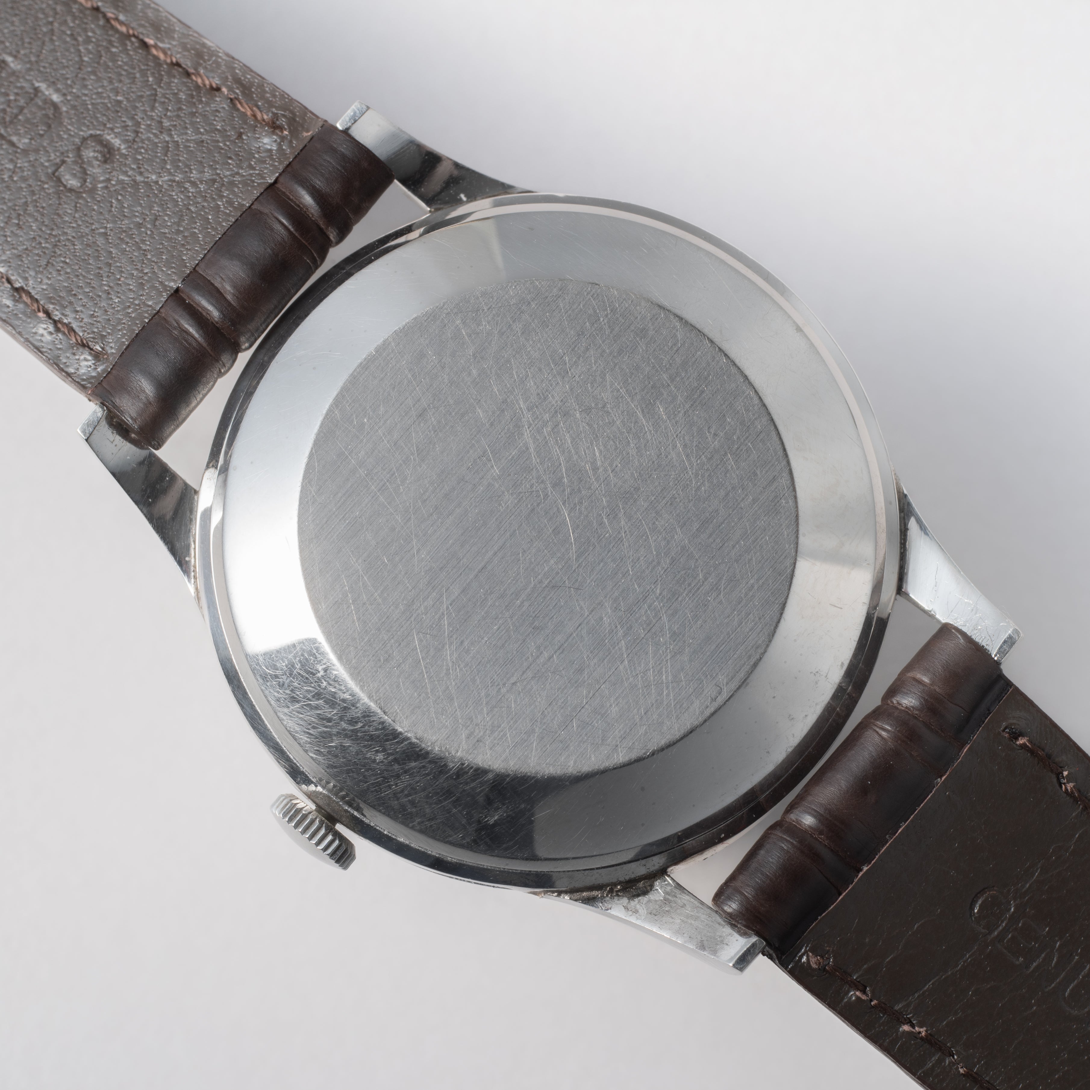 IWC プラチナラウンドケース 1960年製/昭和35年製 寄り目 Cal.8531 砲弾インデックス Ref.140263