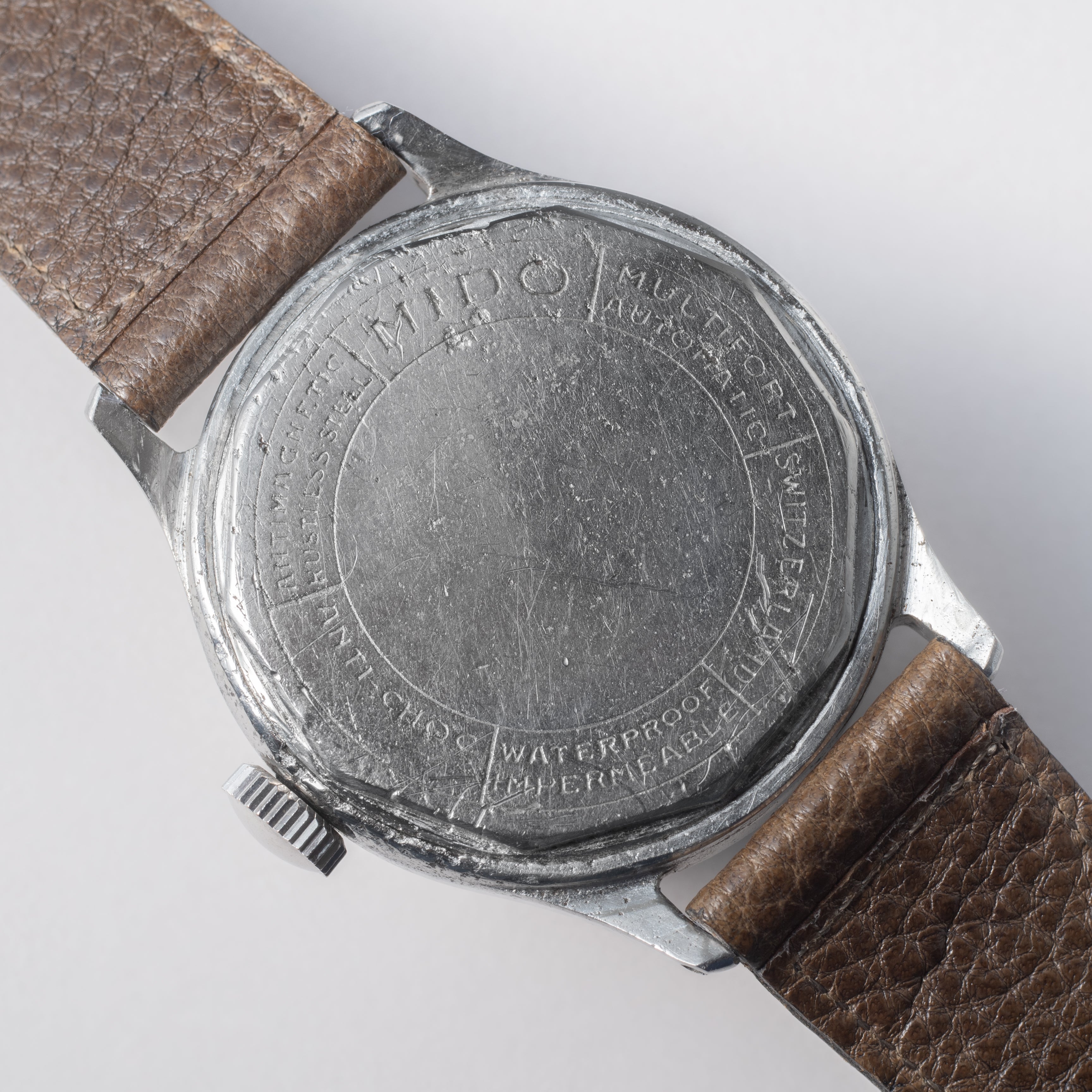 ミドー マルチフォート 1940年代製 35mmケース スモセコ バンパーオートマチック