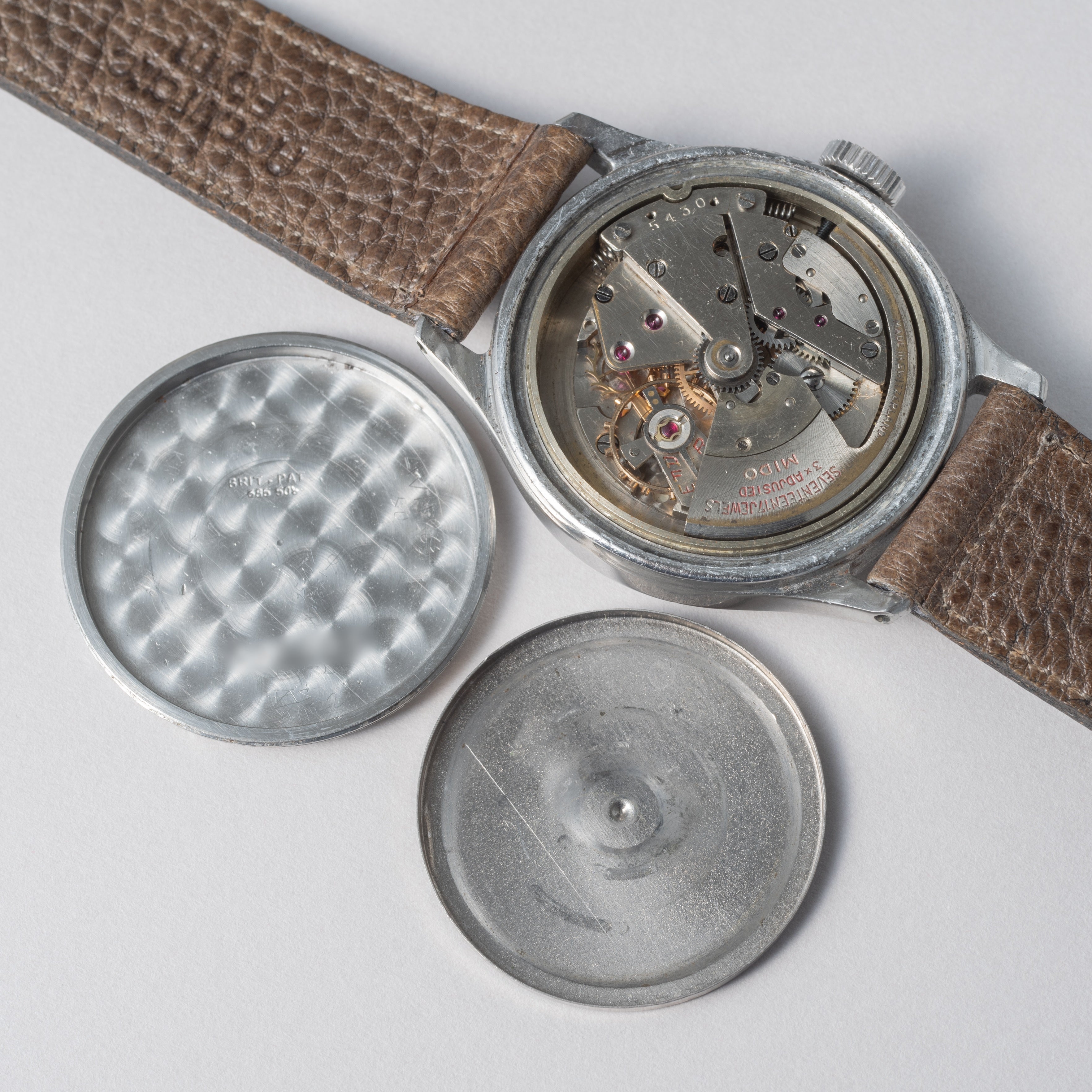 ミドー マルチフォート 1940年代製 35mmケース スモセコ バンパーオートマチック