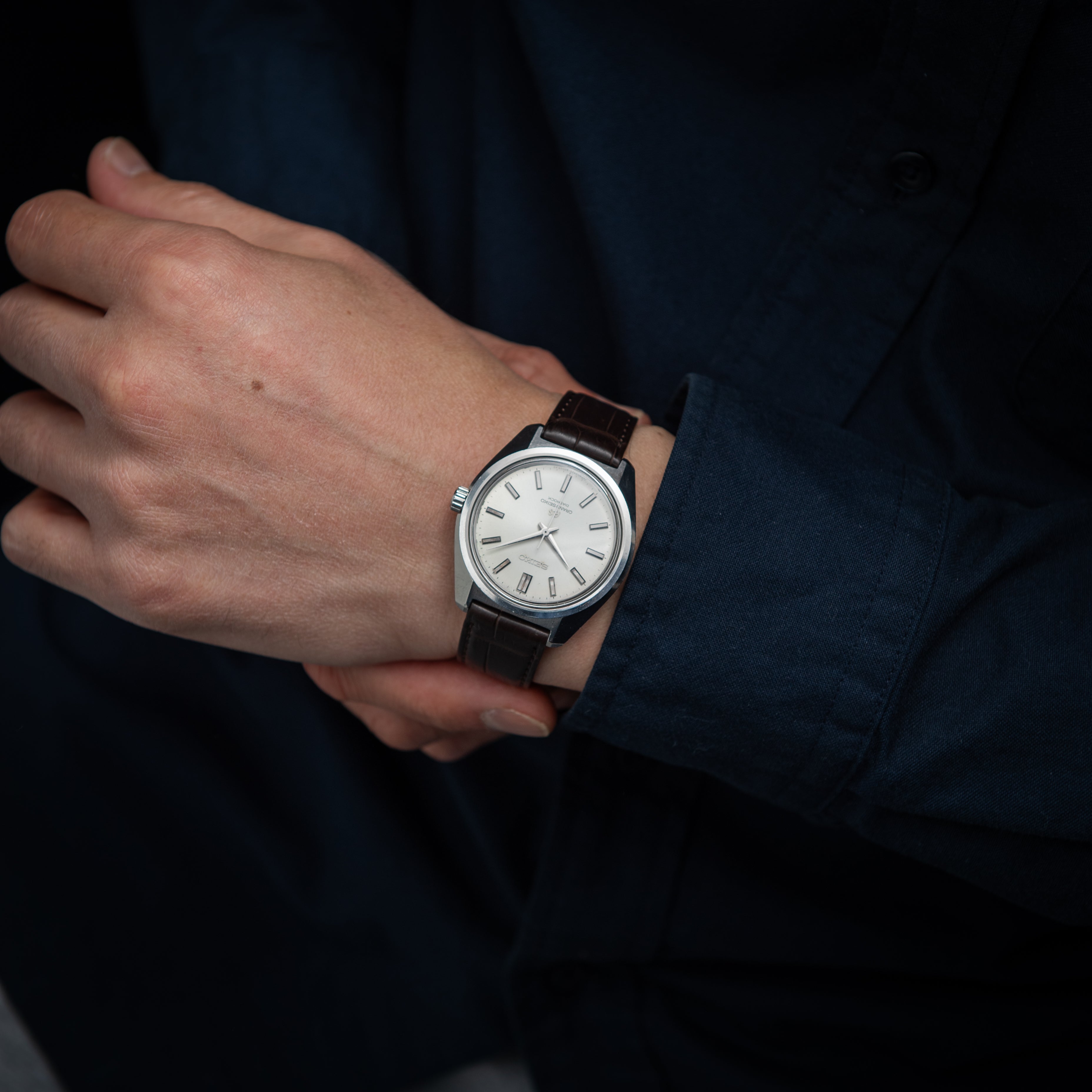 グランドセイコー 1966年製 Ref.4420-9000 44GS前期 手巻き ロービート セイコースタイルケース