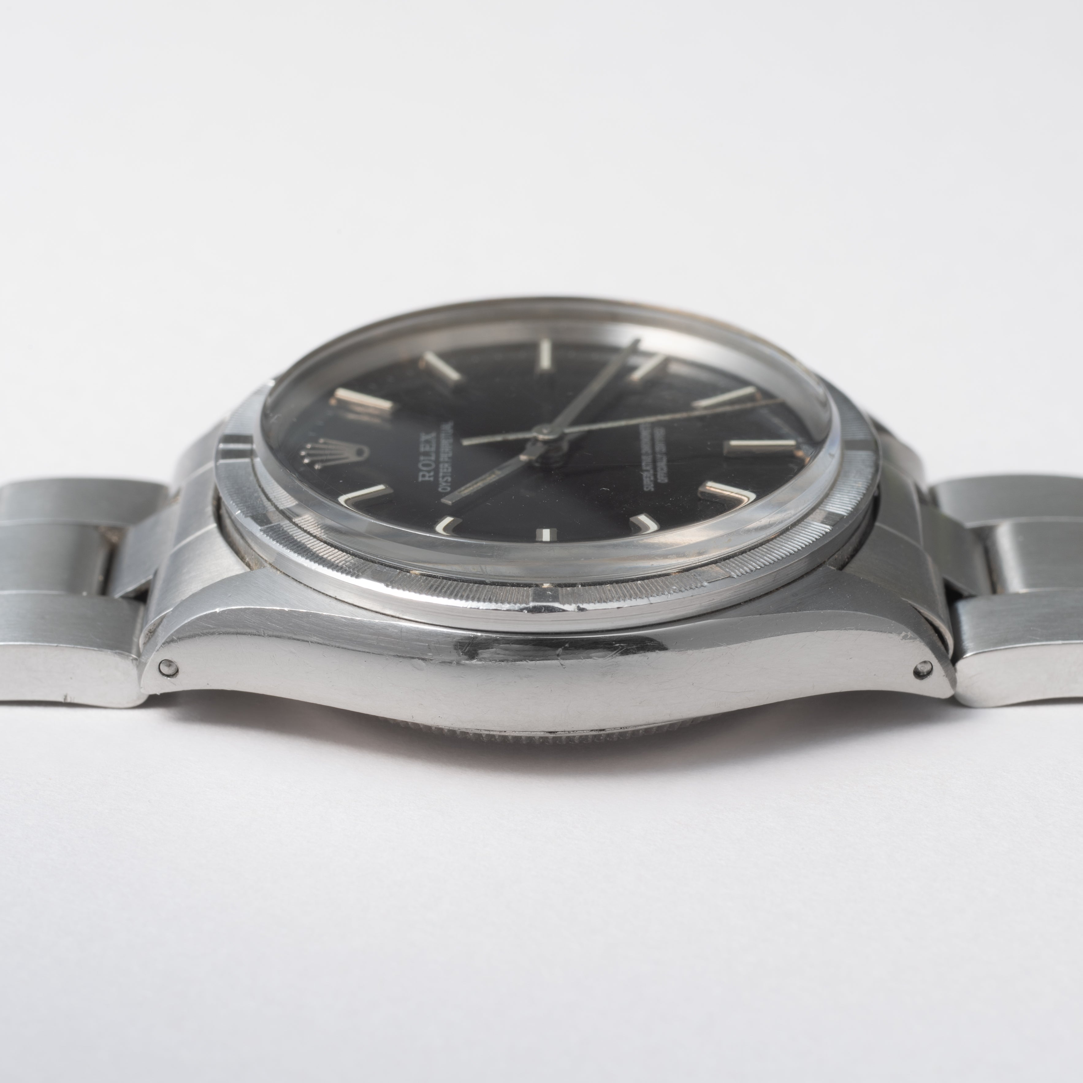 ロレックス オイスターパーペチュアル オリジナルブラックダイヤル 1973年製 Ref.1007