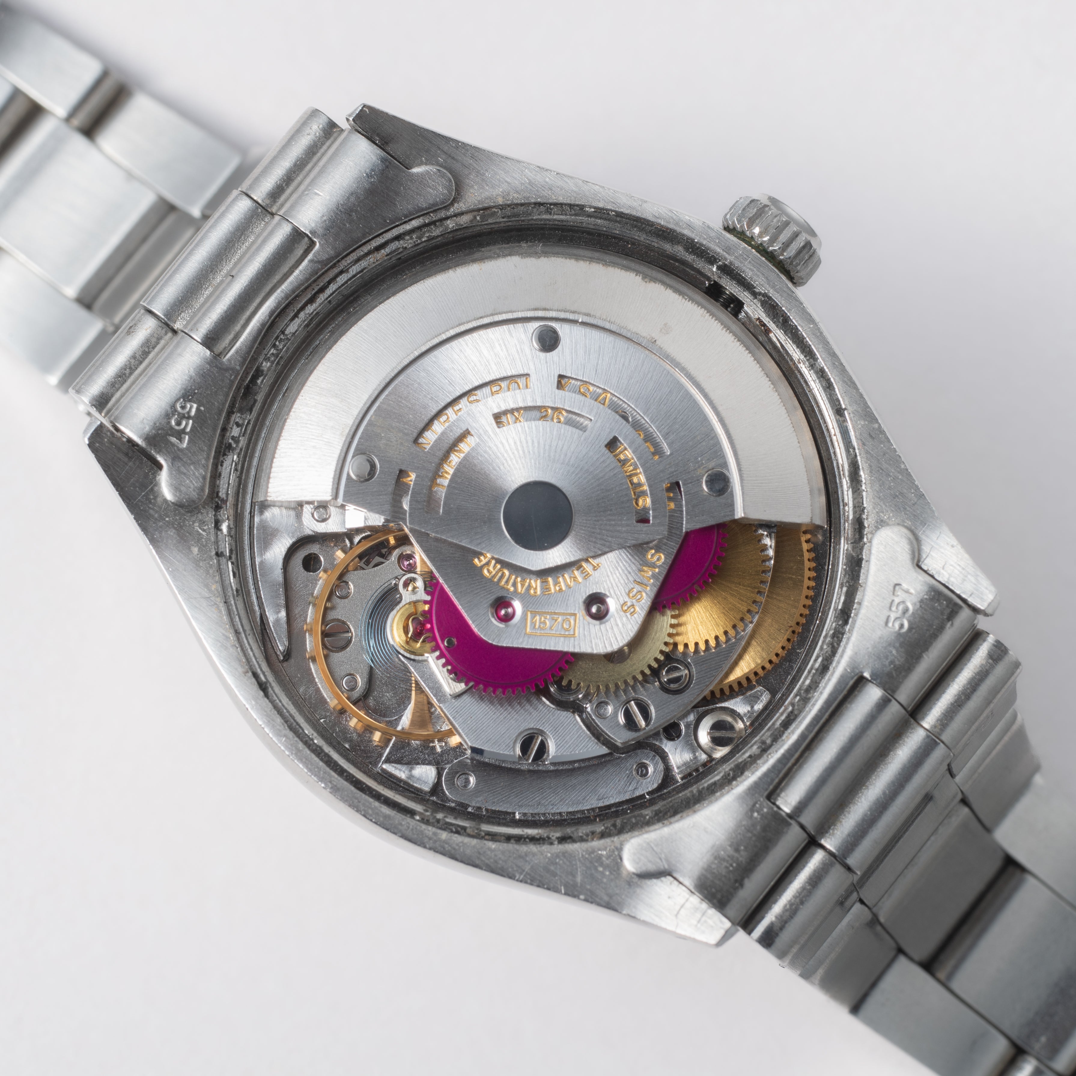 ロレックス オイスターパーペチュアル オリジナルブラックダイヤル 1973年製 Ref.1007