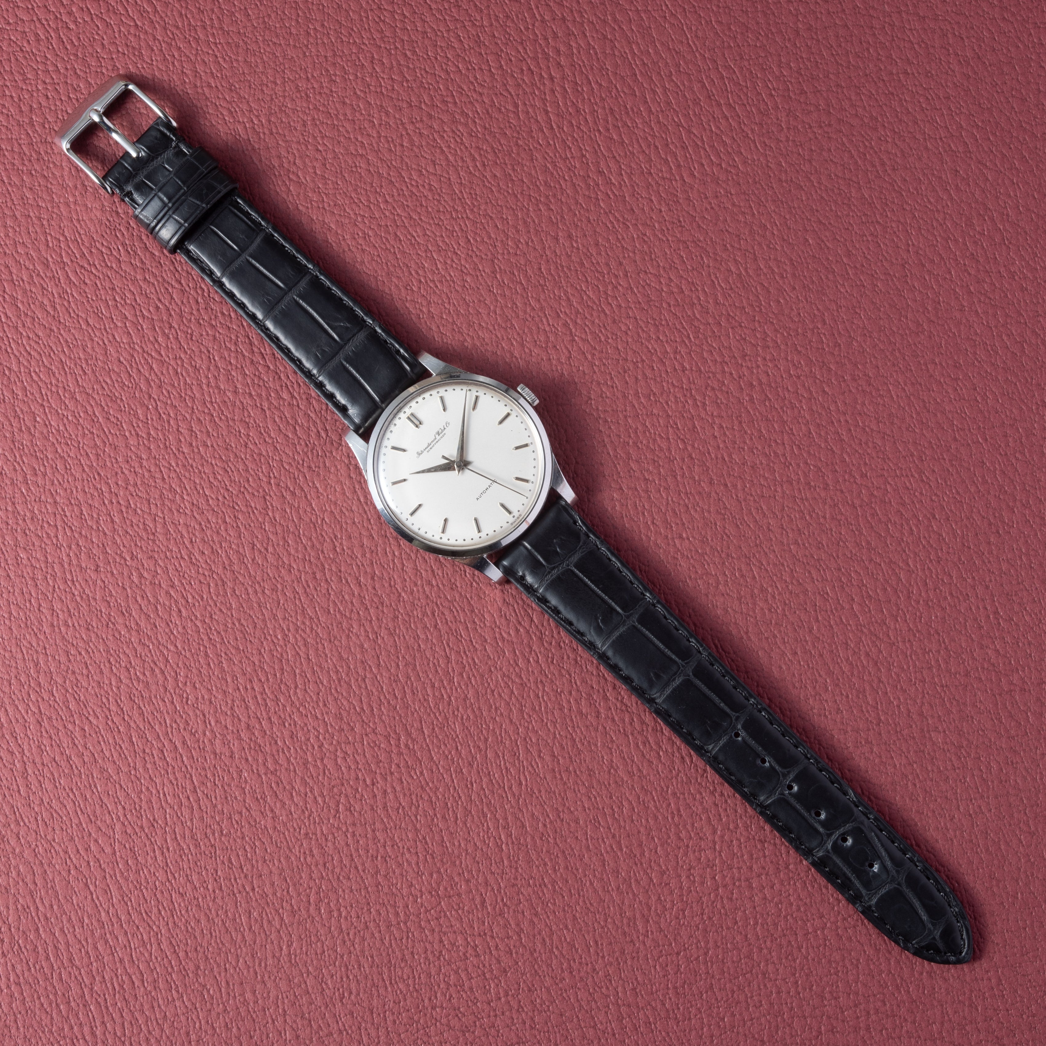 IWC ラウンドケース 1965年製 ペラトン式自動巻き Cal.853 オールドインター