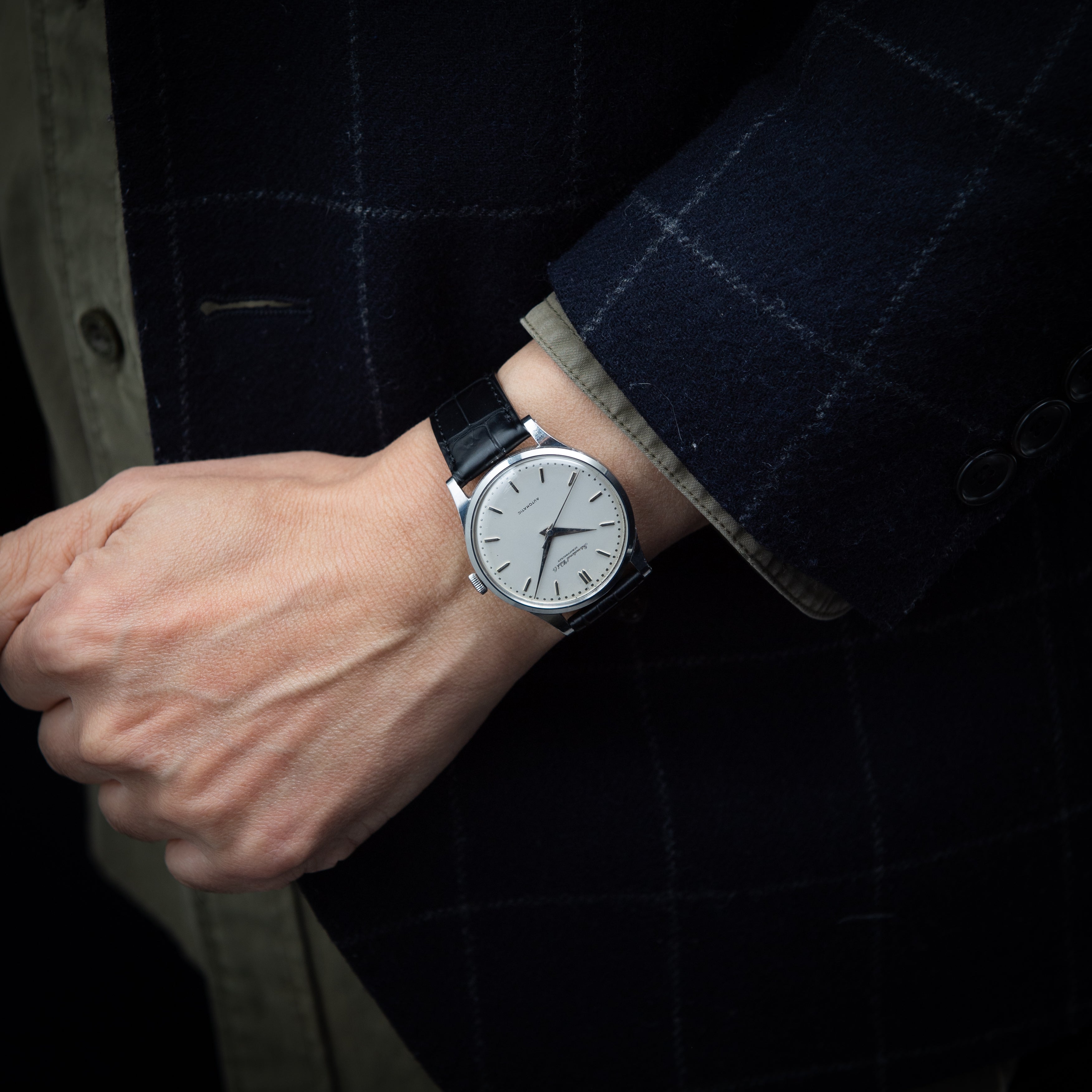 IWC ラウンドケース 1965年製 ペラトン式自動巻き Cal.853 オールドインター