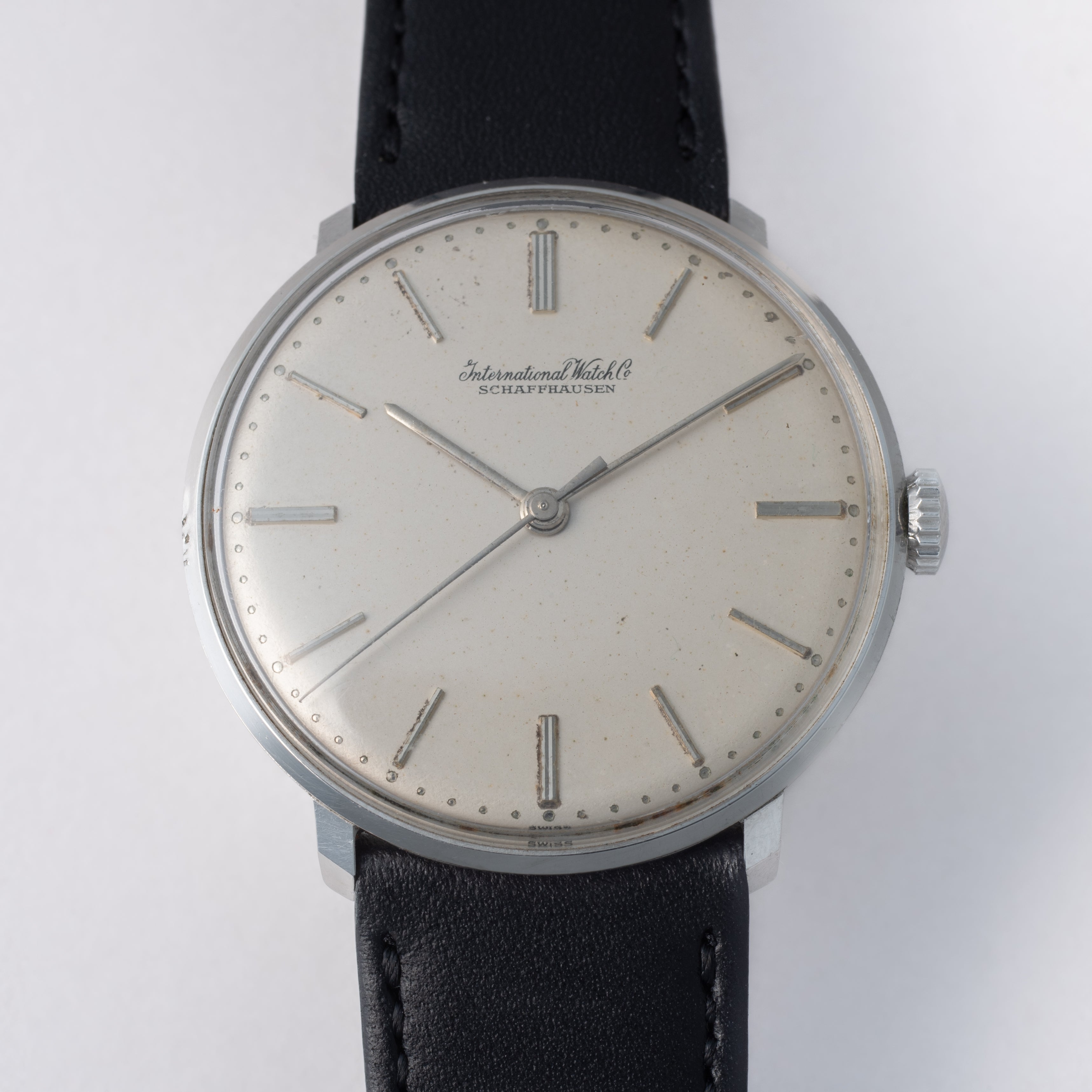 IWC ラウンドケース 1961年製 手巻き Cal.401