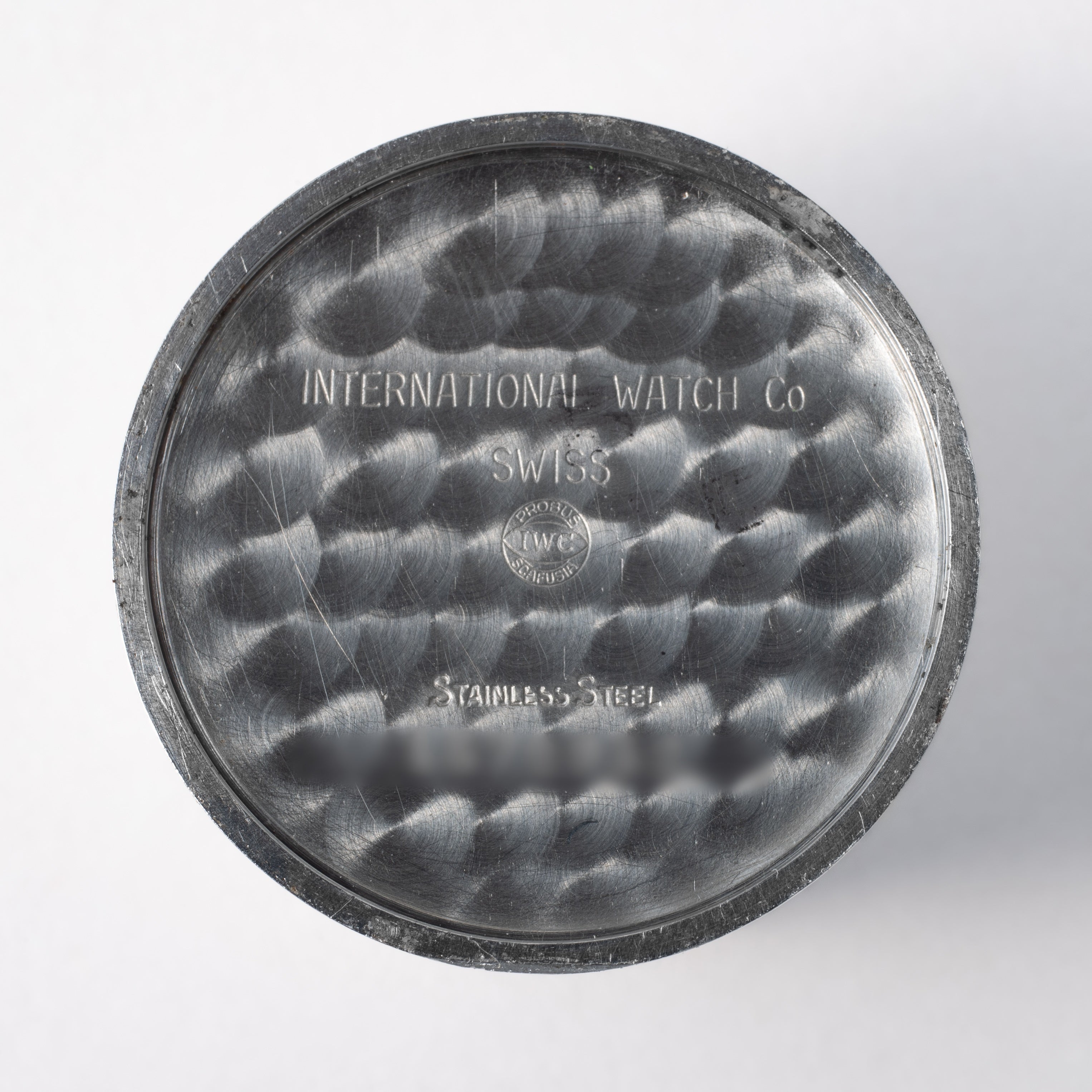 IWC ラウンドケース 1961年製 手巻き Cal.401