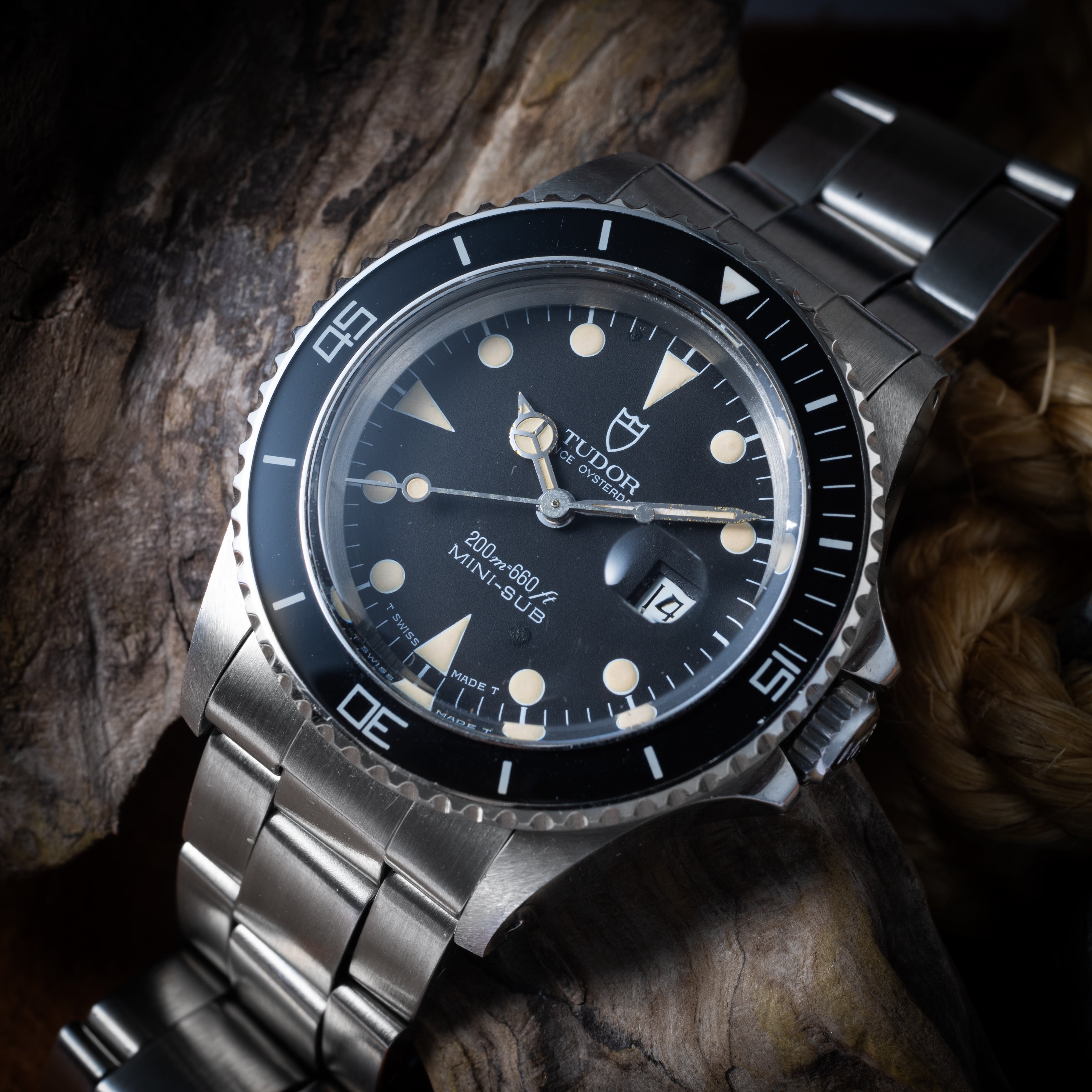 チューダー ミニサブ 1993年製 Ref.73090 ブラックダイヤル