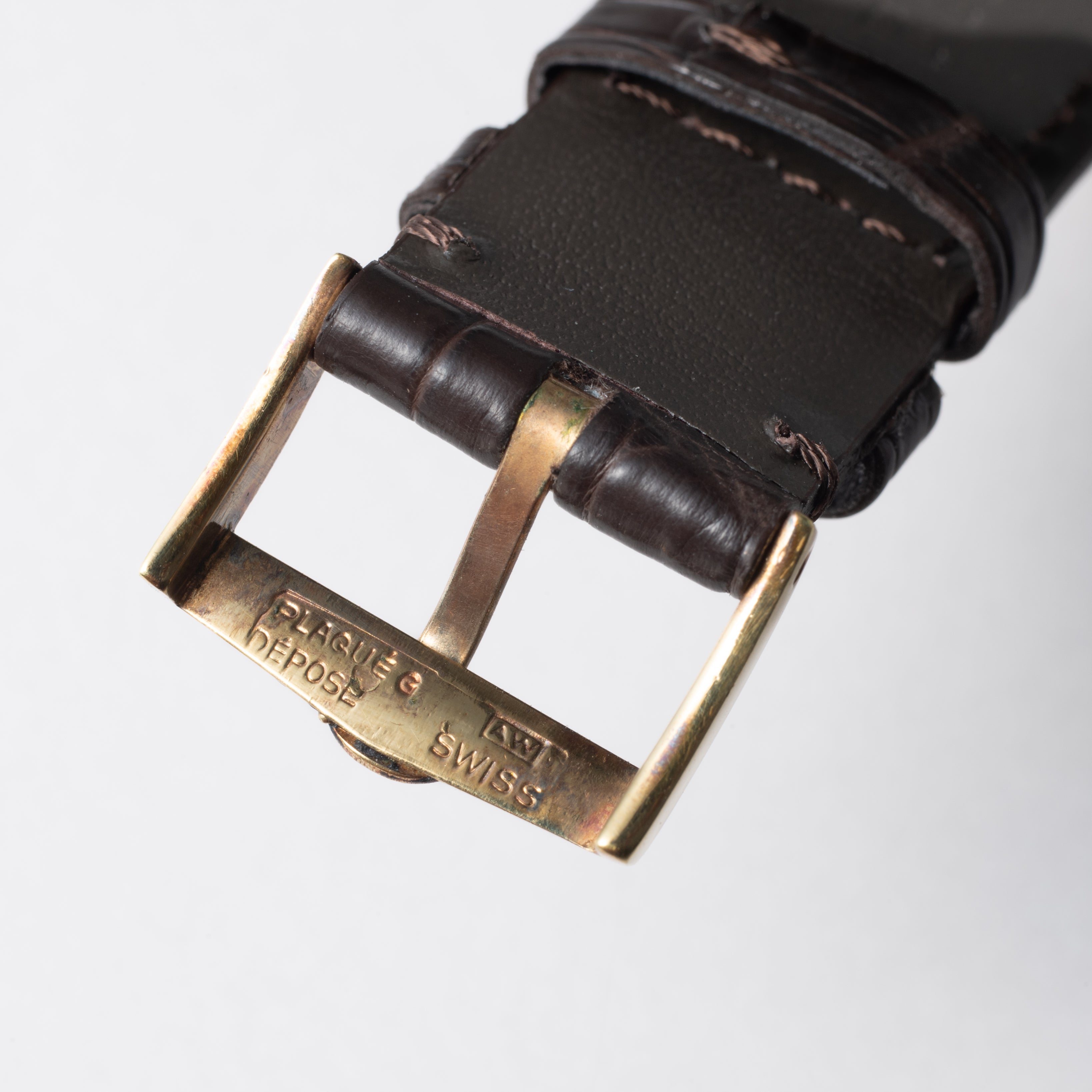 オメガ 18金無垢デ・ヴィル 1969年製 自動巻 オリジナル箱、純正尾錠付き