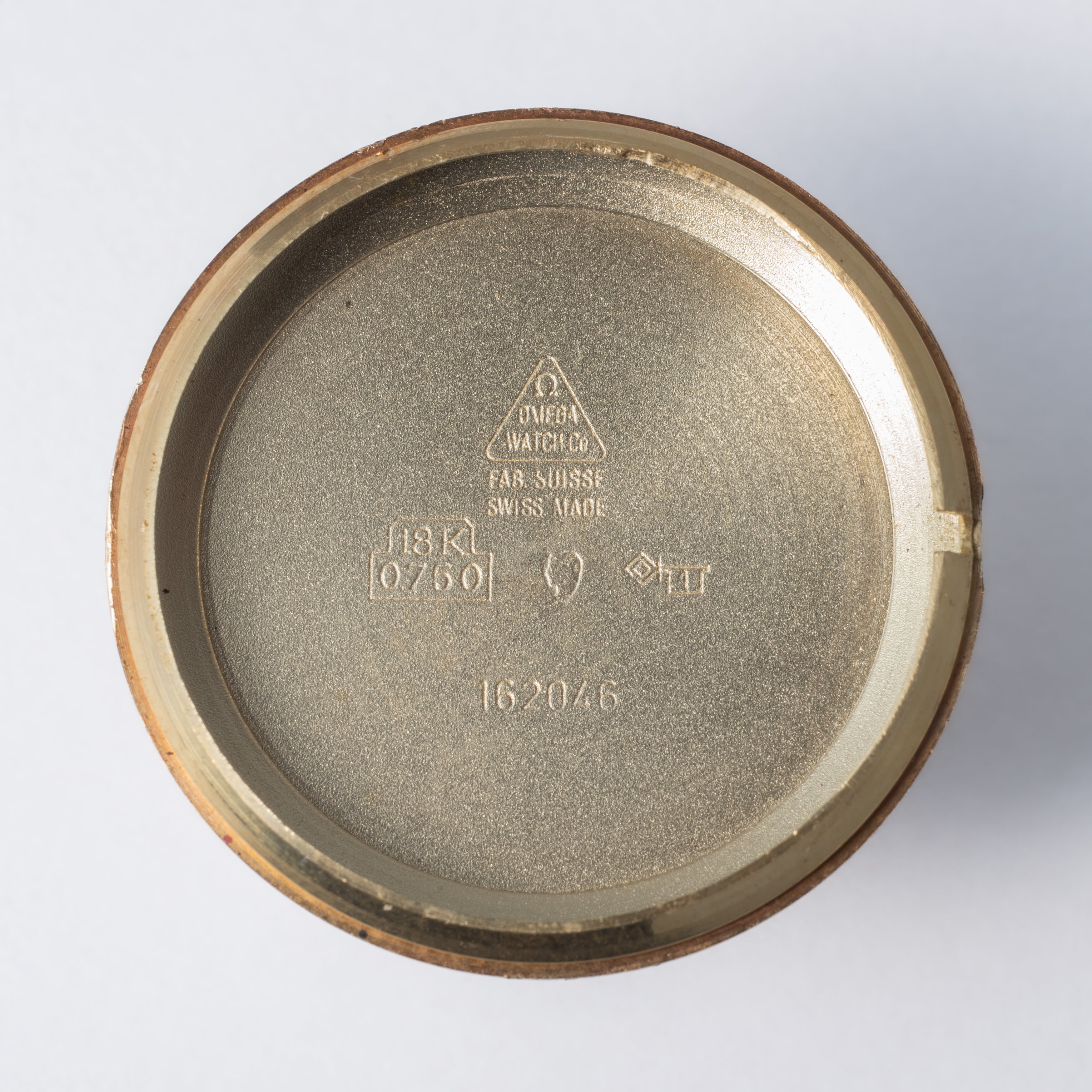 オメガ 18金無垢デ・ヴィル 1969年製 自動巻 オリジナル箱、純正尾錠付き