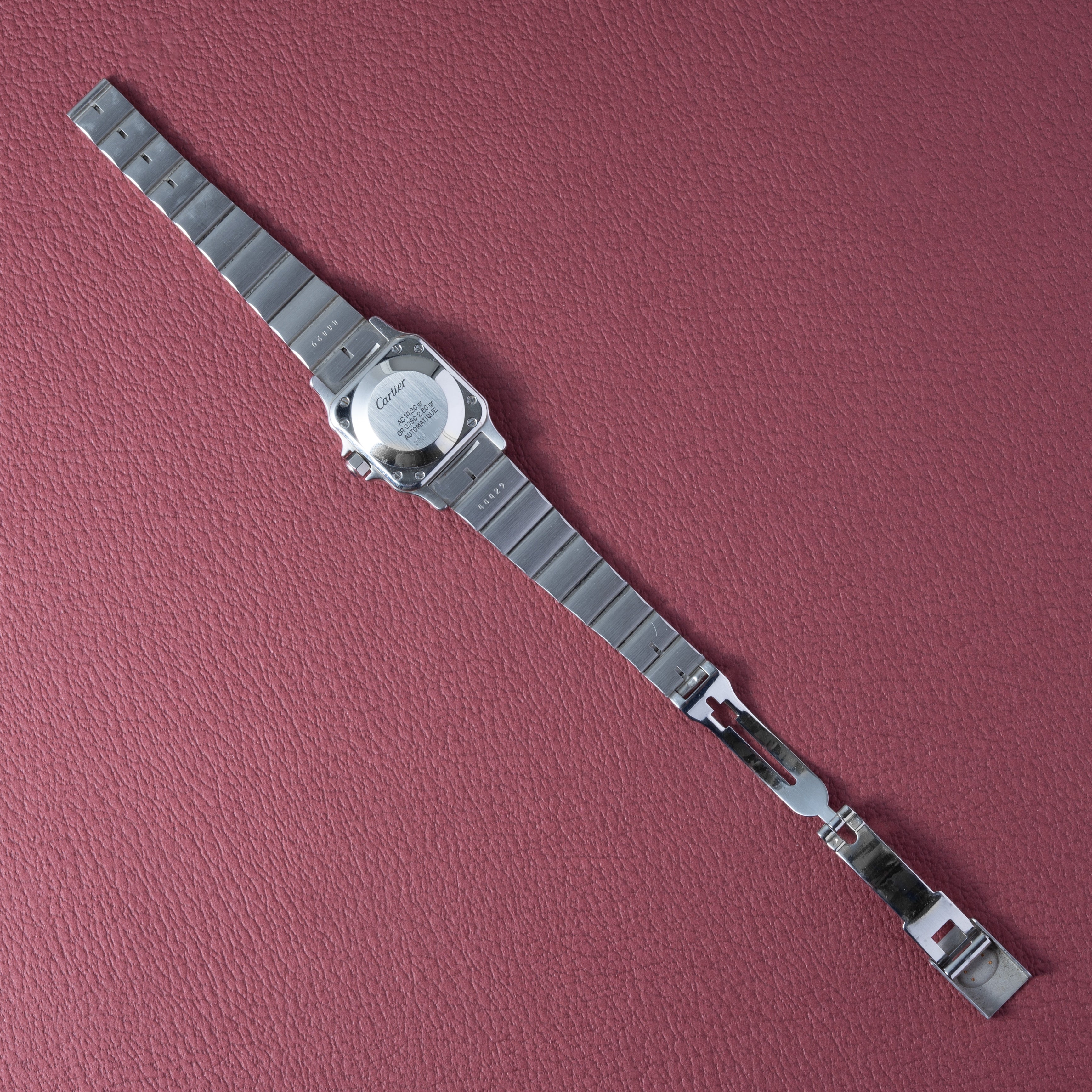 カルティエ サントス コンビ SMサイズ 自動巻き 1980年代製 Ref.0902