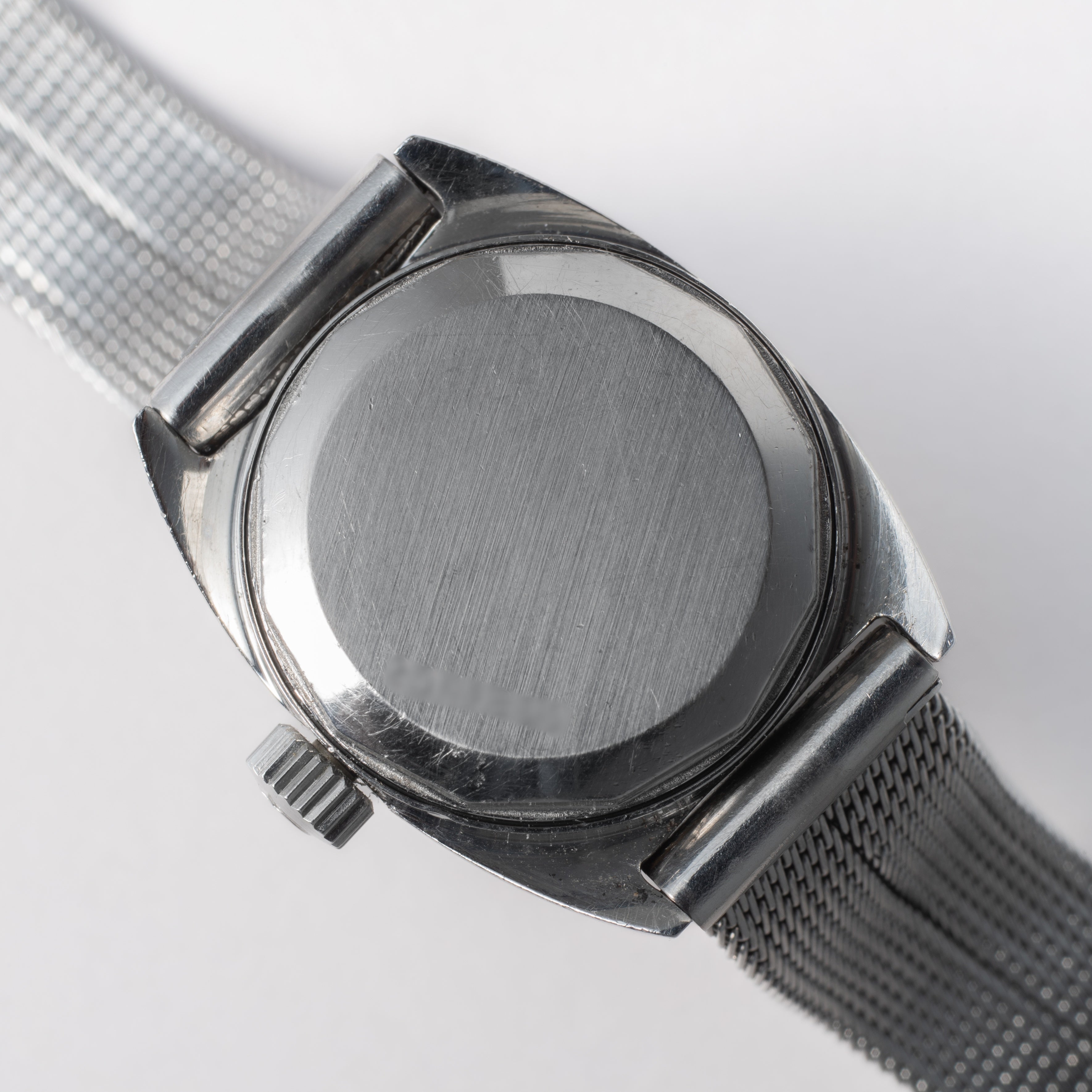 IWC レディース トノー型 1975年製 ペラトン式自動巻きCal.442 R2230A ステンレスメッシュブレス