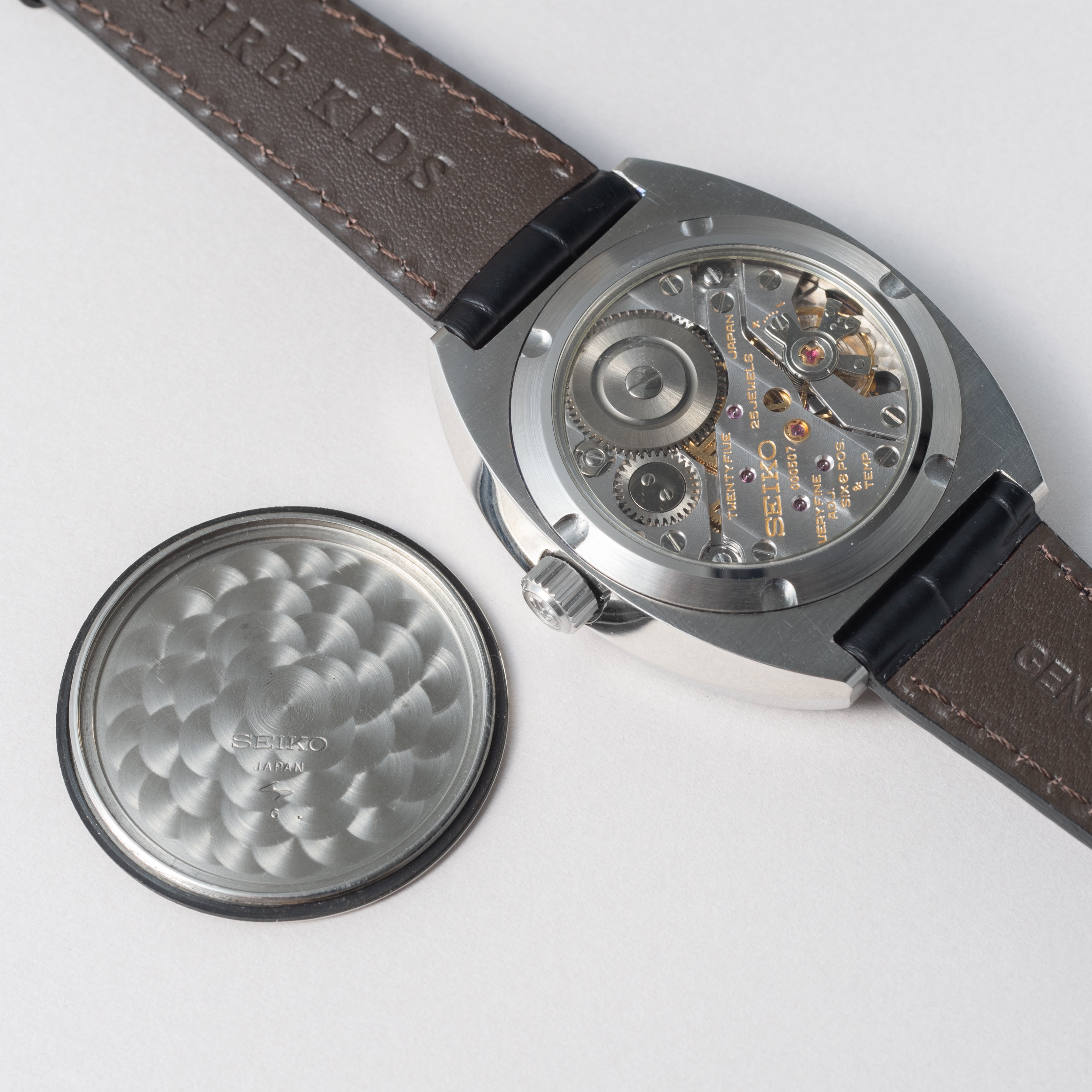 グランドセイコー 45V.F.A 1969年製 Ref.4580-7000 45GS VFA 別作スケルトン裏蓋付き