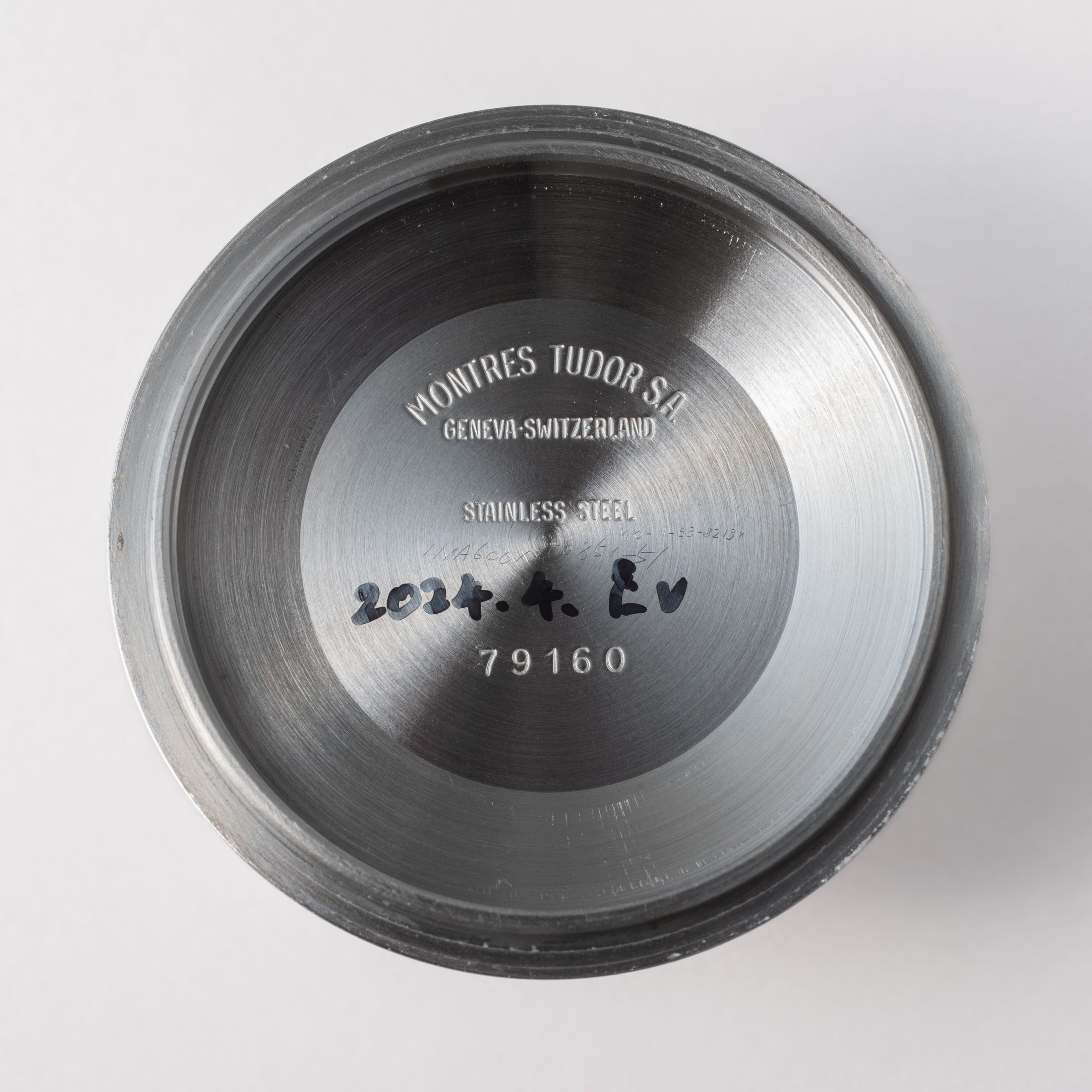 チューダー クロノタイム Ref.79180 逆パンダダイヤル ビックブロック 修理明細付き