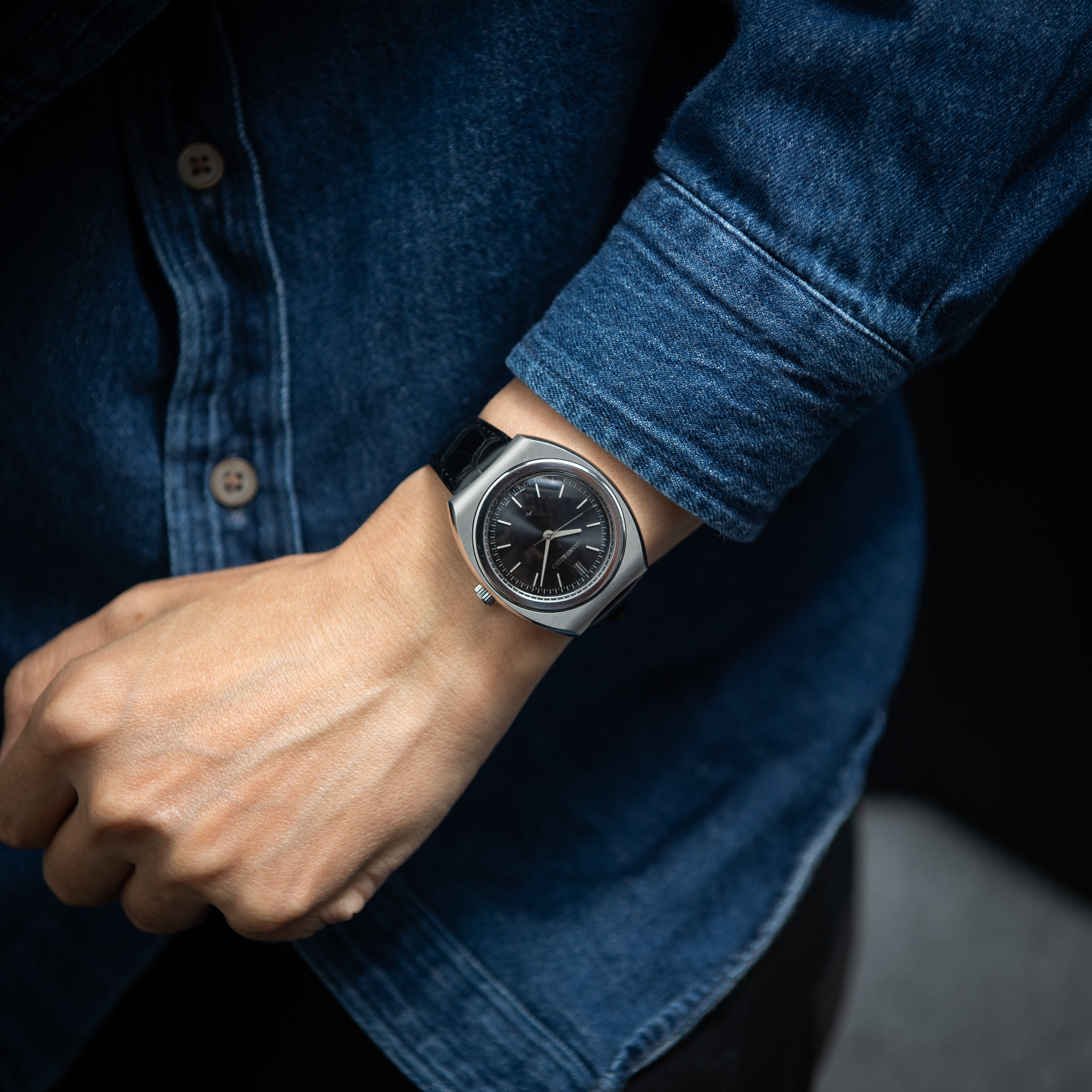 グランドセイコー 45V.F.A 1969年製 Ref.4580-7000 45GS VFA 別作スケルトン裏蓋付き