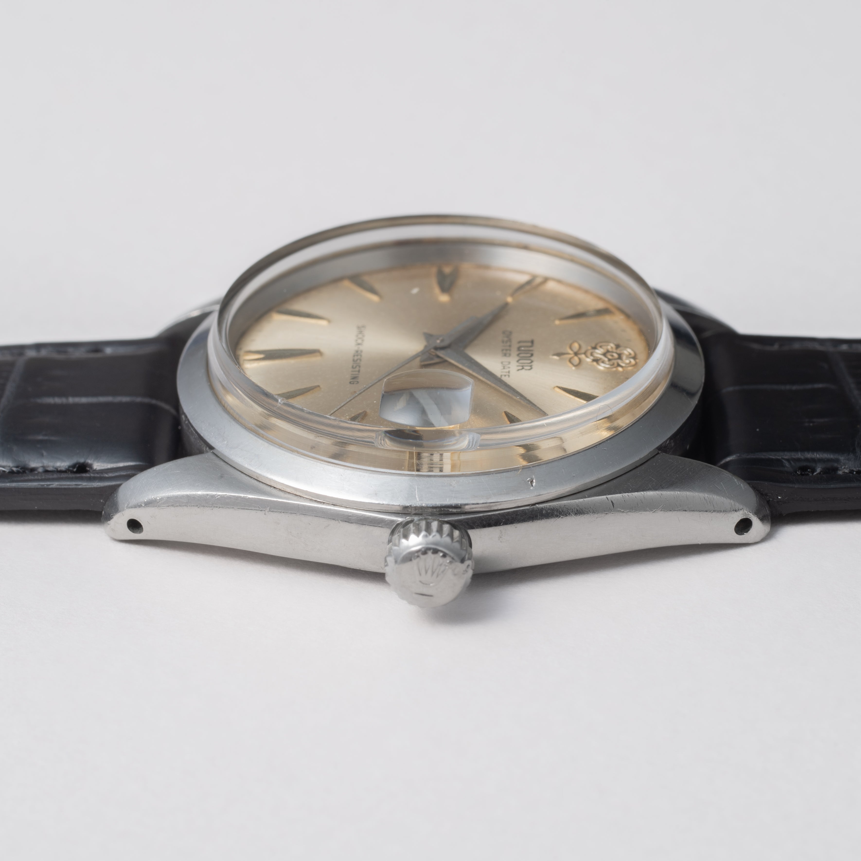 チューダー デカバラ オイスターデイト 1965年製 Ref.7962 シルバーダイヤル