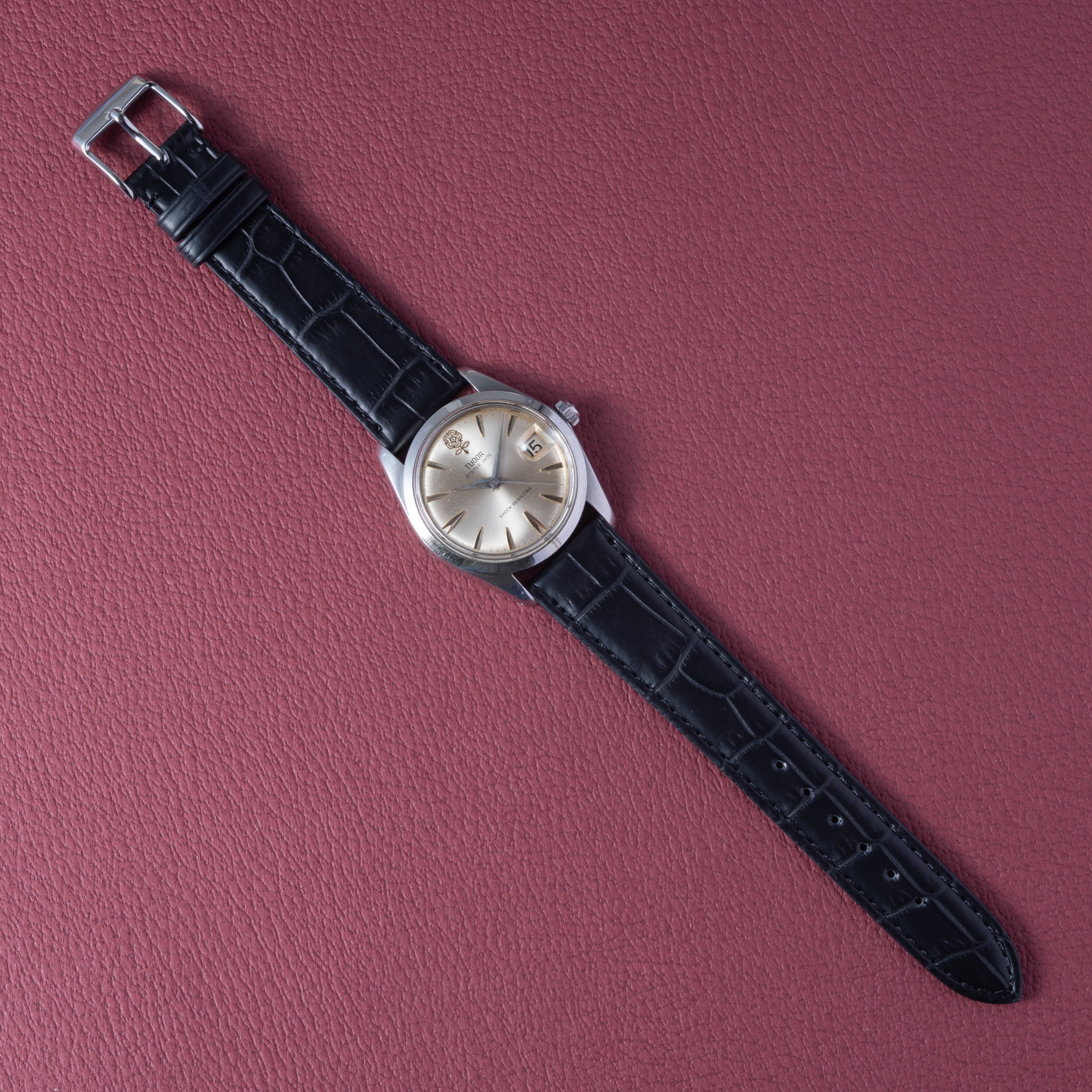 チューダー デカバラ オイスターデイト 1965年製 Ref.7962 シルバーダイヤル