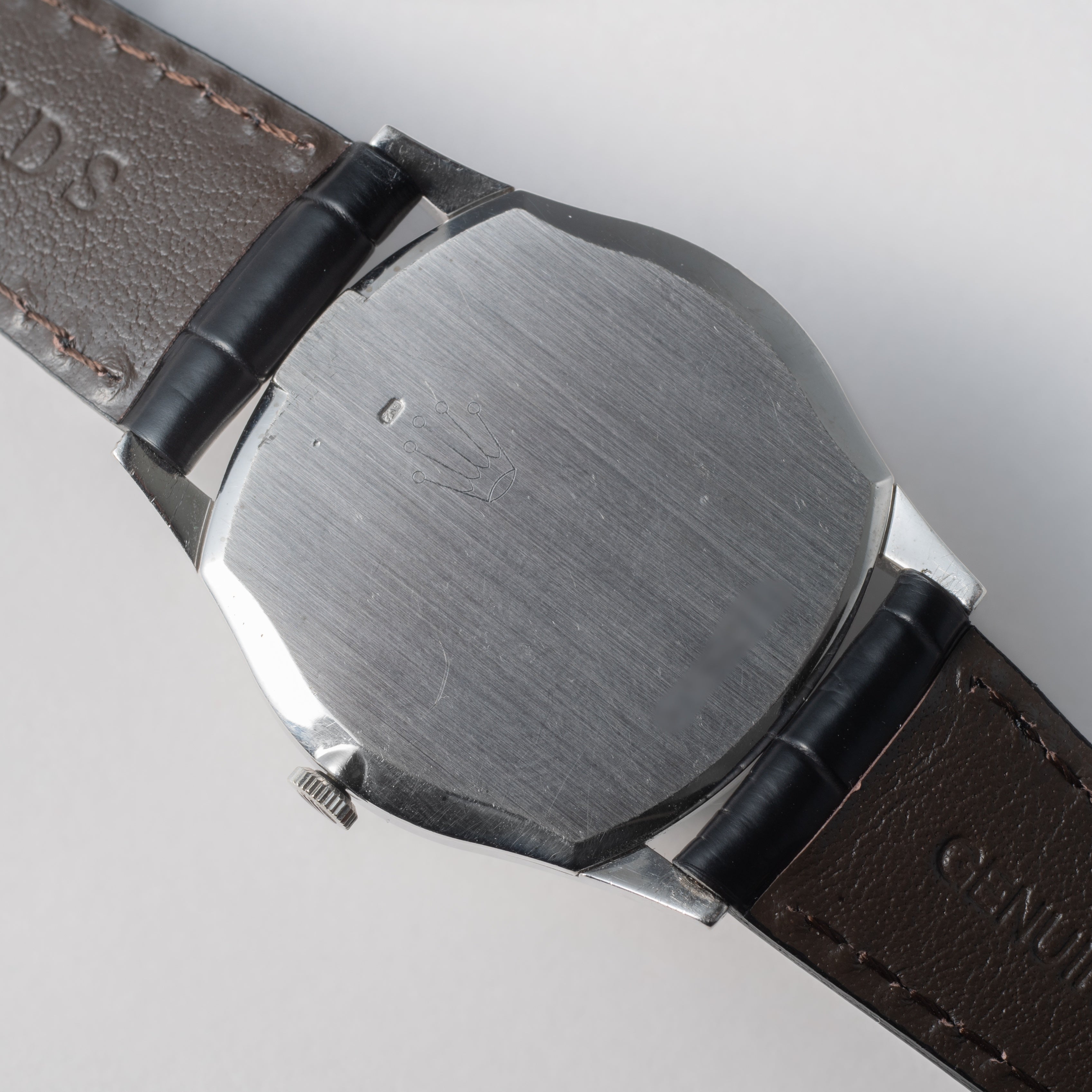 ロレックス チェリーニ 1973年製 Ref.3804 18金無垢WG 純正SS尾錠付き