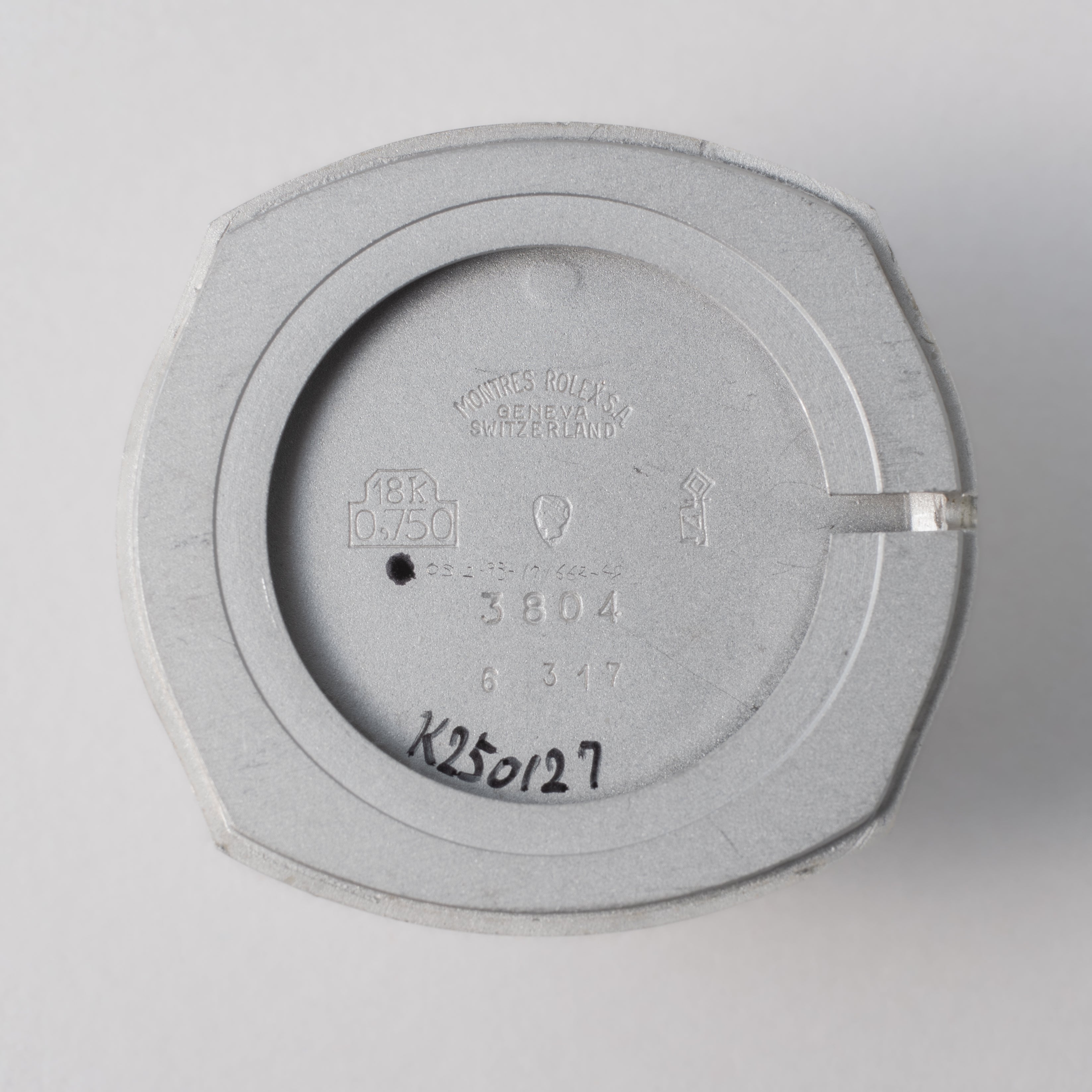 ロレックス チェリーニ 1973年製 Ref.3804 18金無垢WG 純正SS尾錠付き