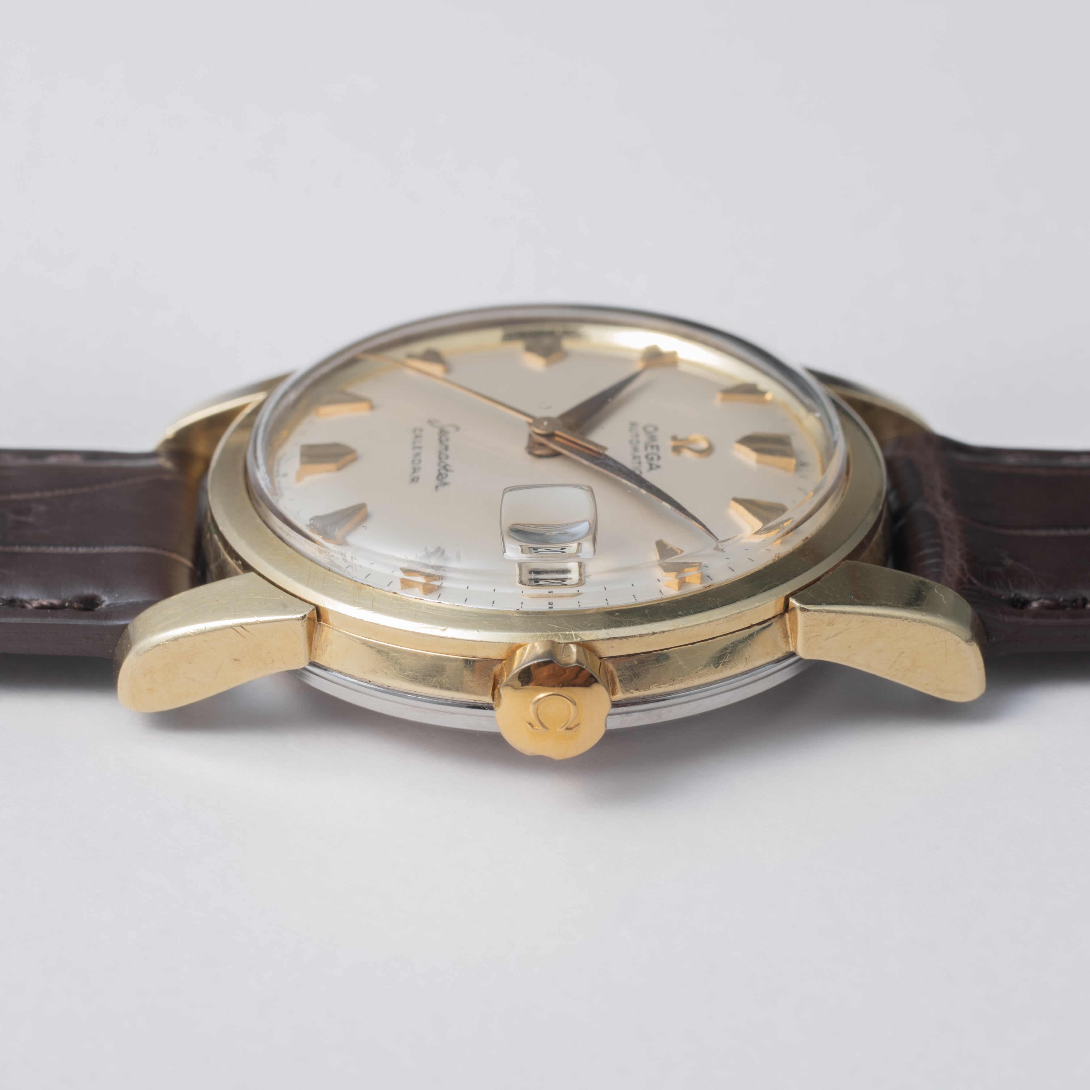 オメガ シーマスター 1959年製 Ref.2849 10 SC トップゴールド Cal.503 自動巻