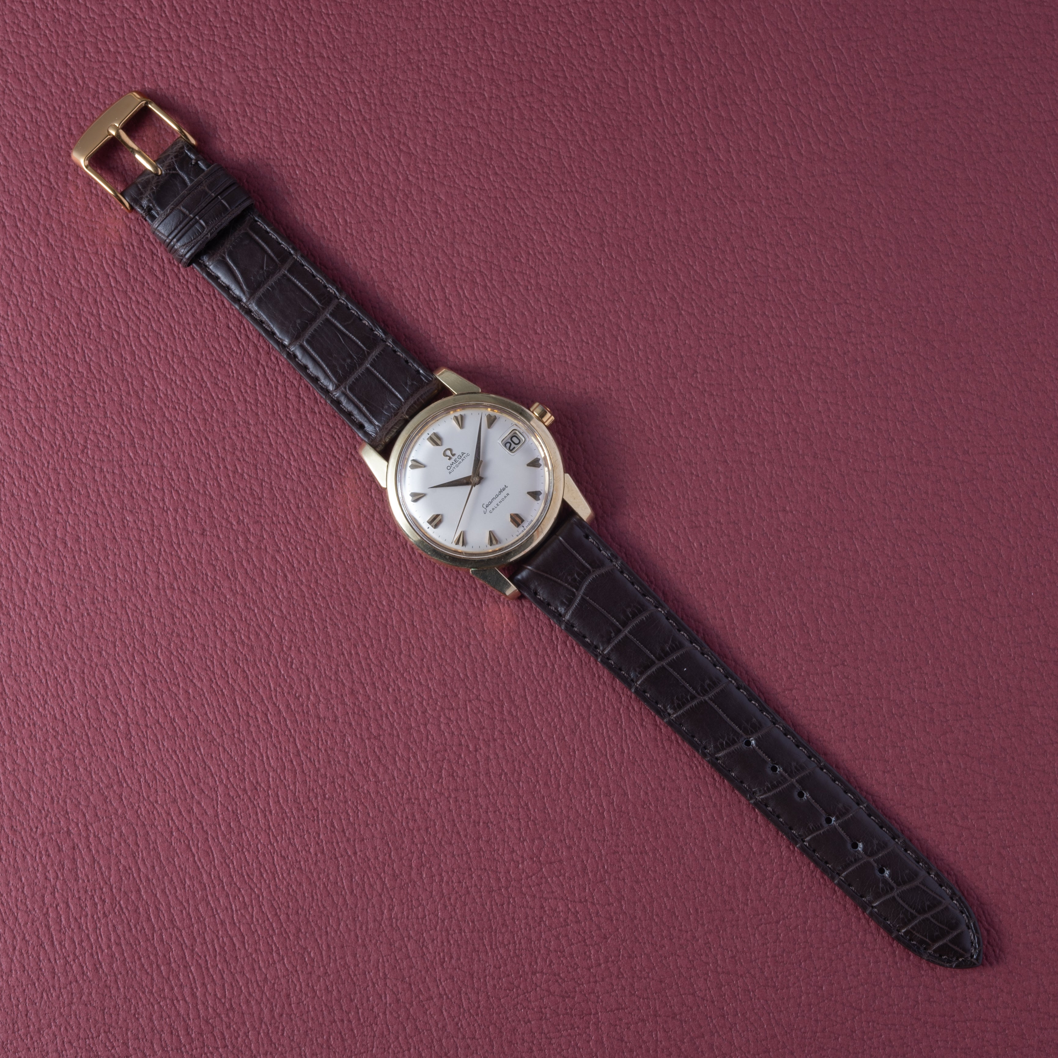 オメガ シーマスター 1959年製 Ref.2849 10 SC トップゴールド Cal.503 自動巻