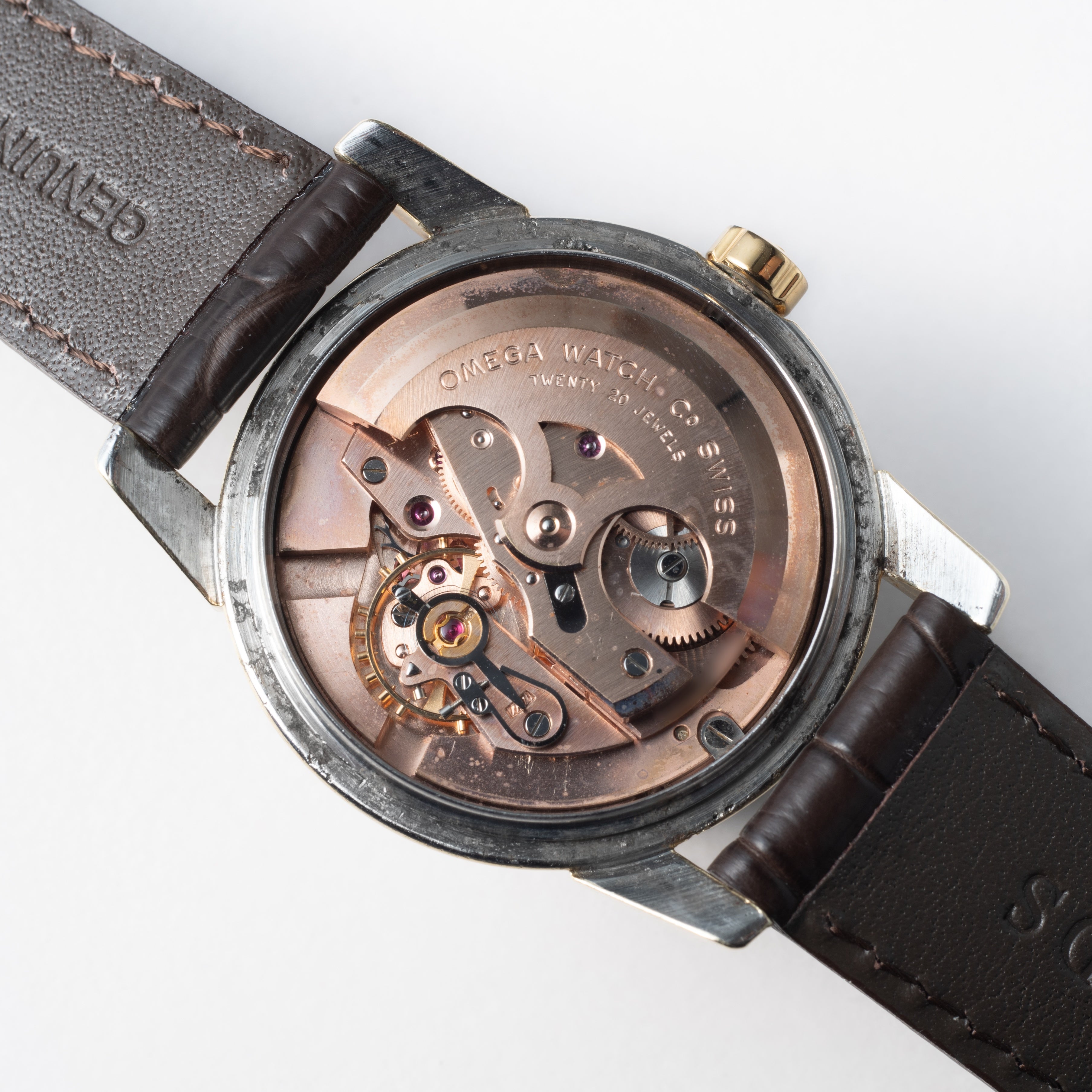 オメガ シーマスター 1959年製 Ref.2849 10 SC トップゴールド Cal.503 自動巻