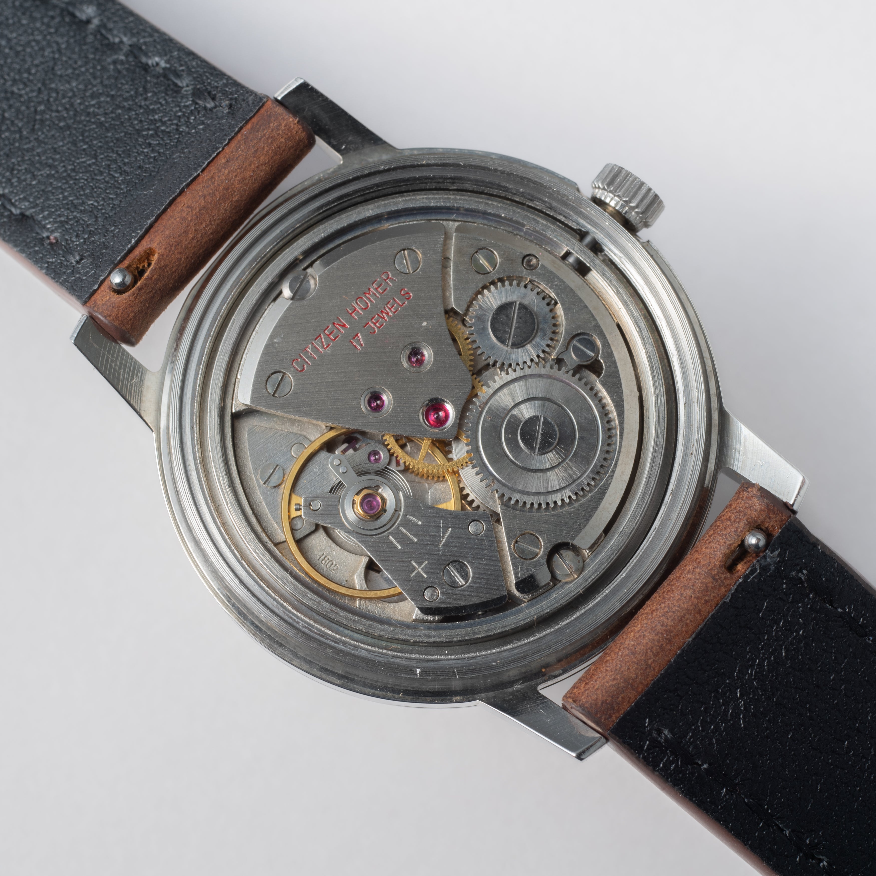 CITIZEN ホーマーデイト 1970年製 17石 パラウォーター 手巻き