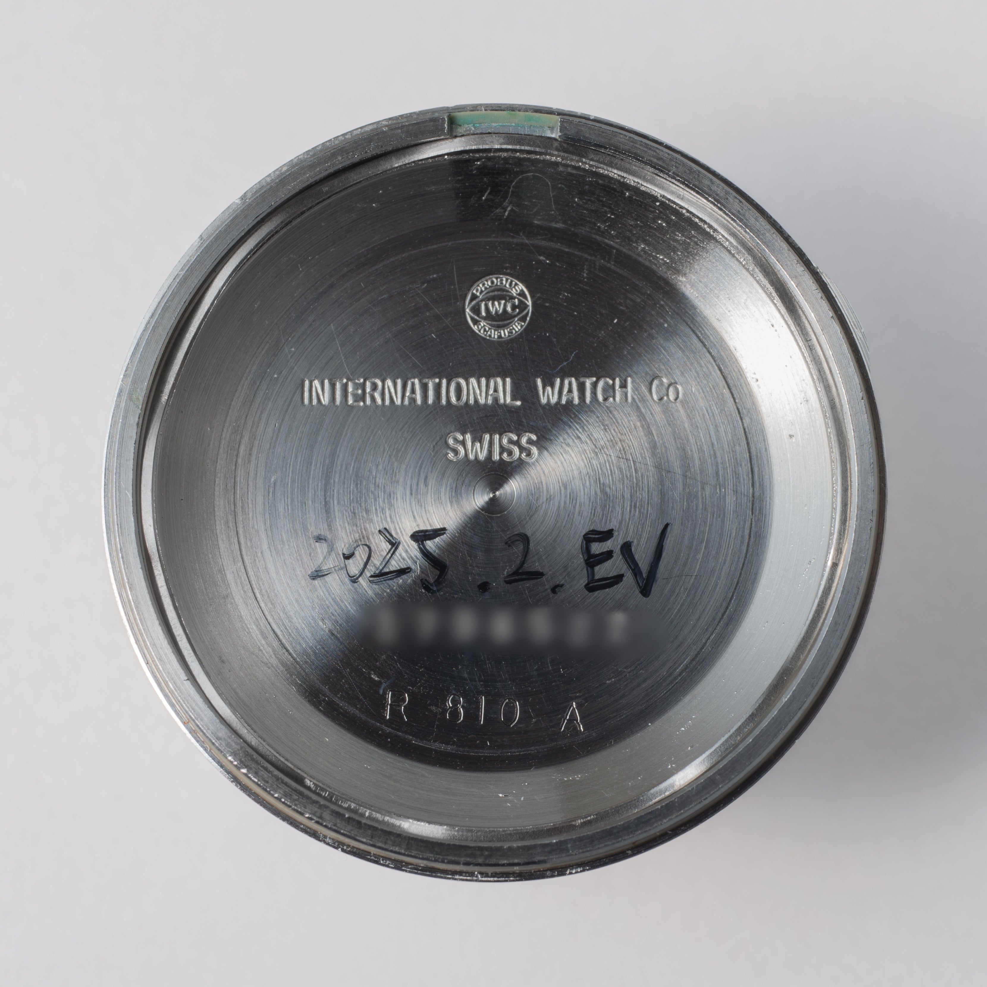 IWC 1967年製 ラウンドモデル ペラトン式自動巻き Cal.8541 筆記体ロゴ
