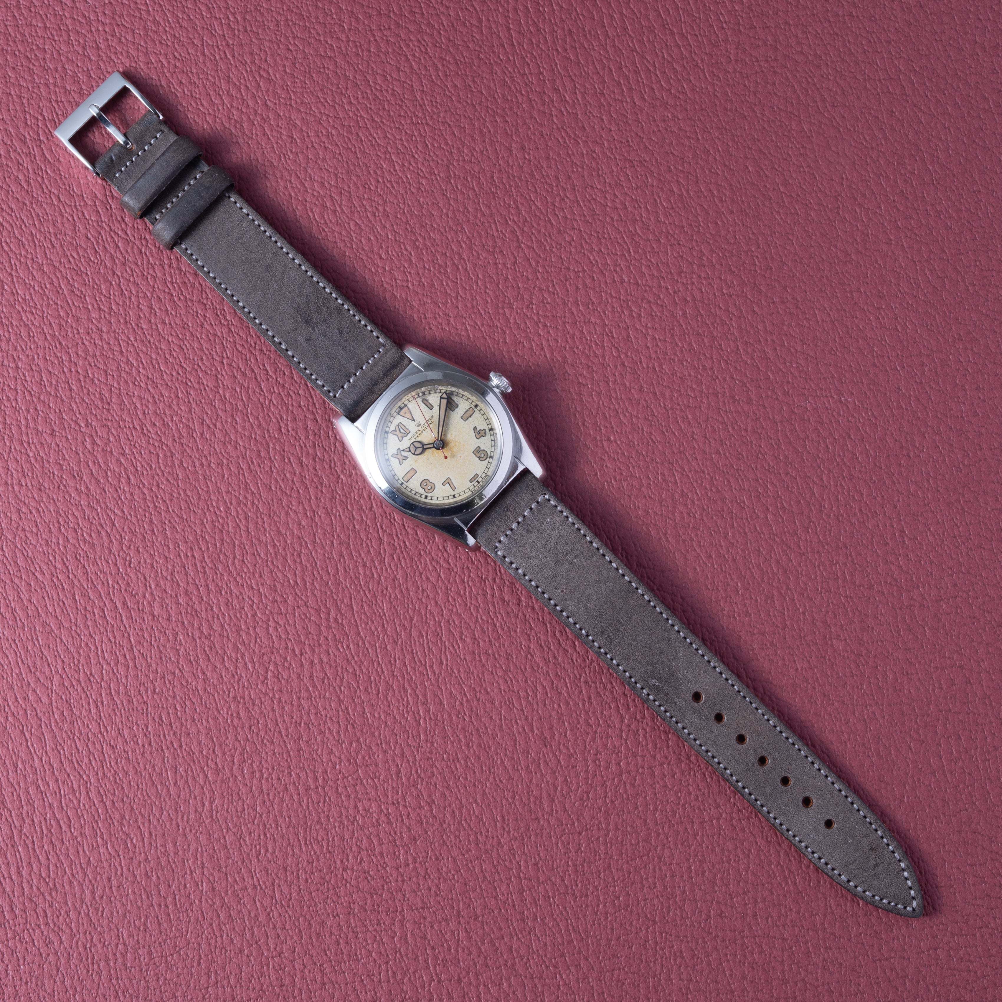 ロレックス オイスターパーペチュアル バブルバック ユニークダイヤル 1945年製 Ref.2940