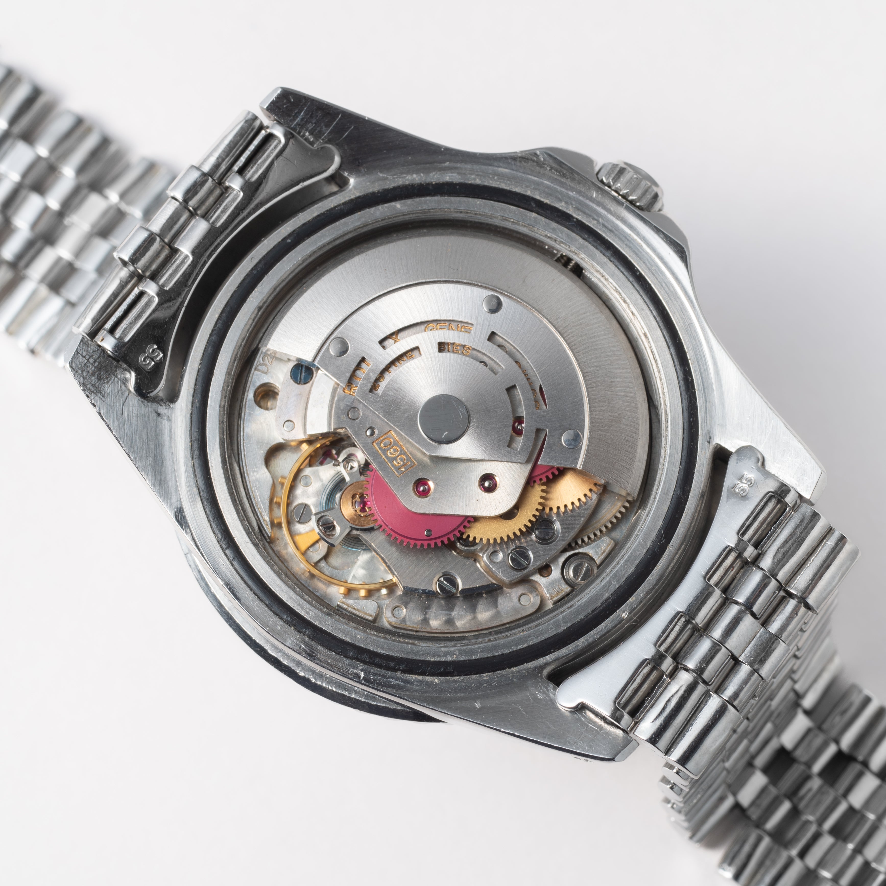 ロレックス GMTマスター 1963年製 Ref.1675 ラジアルミラーダイヤル 小針 アンダーバー PCGケース