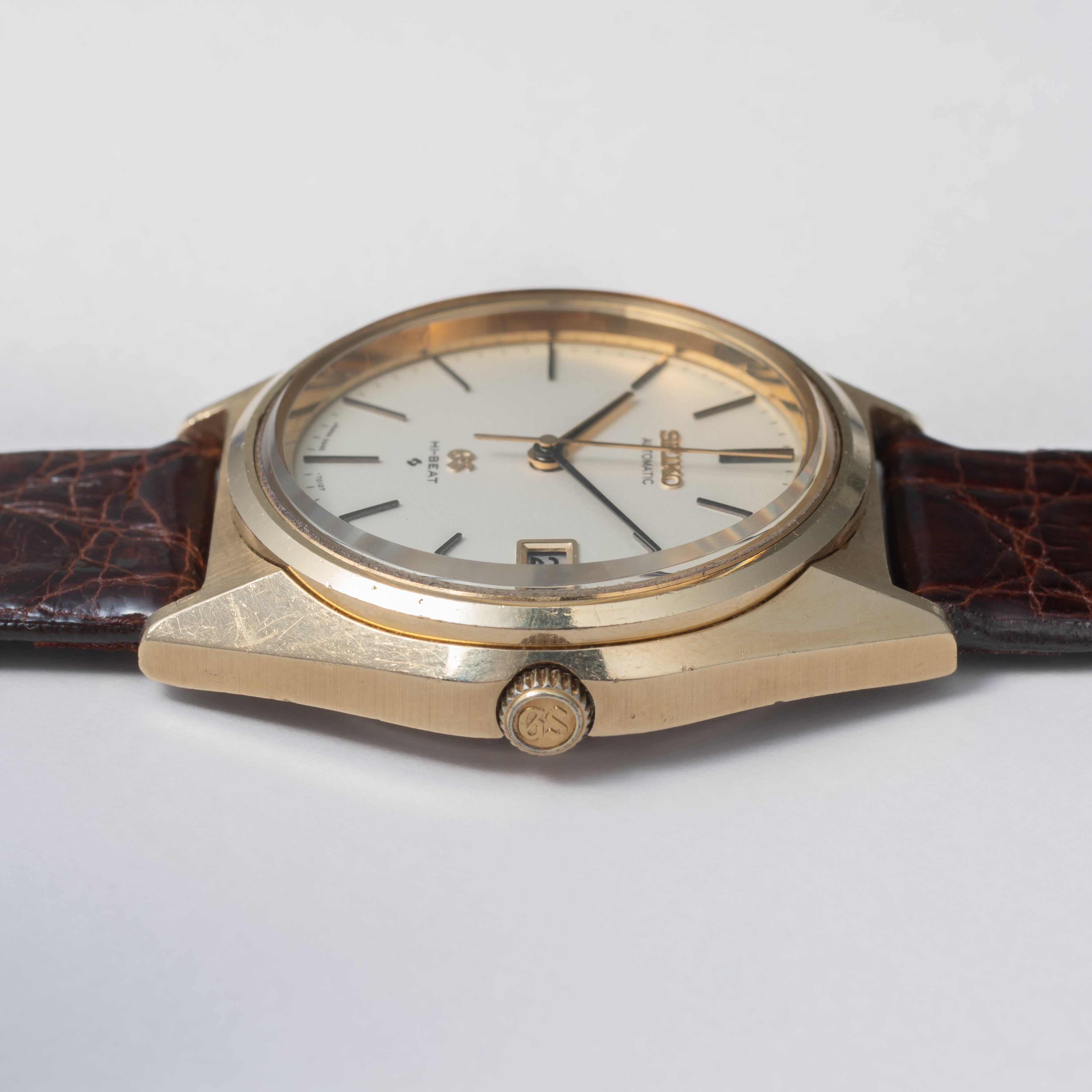 SEIKO  グランドセイコー ハイビート自動巻き 1971年製 Ref.5645-7010 CAPゴールド 56GS