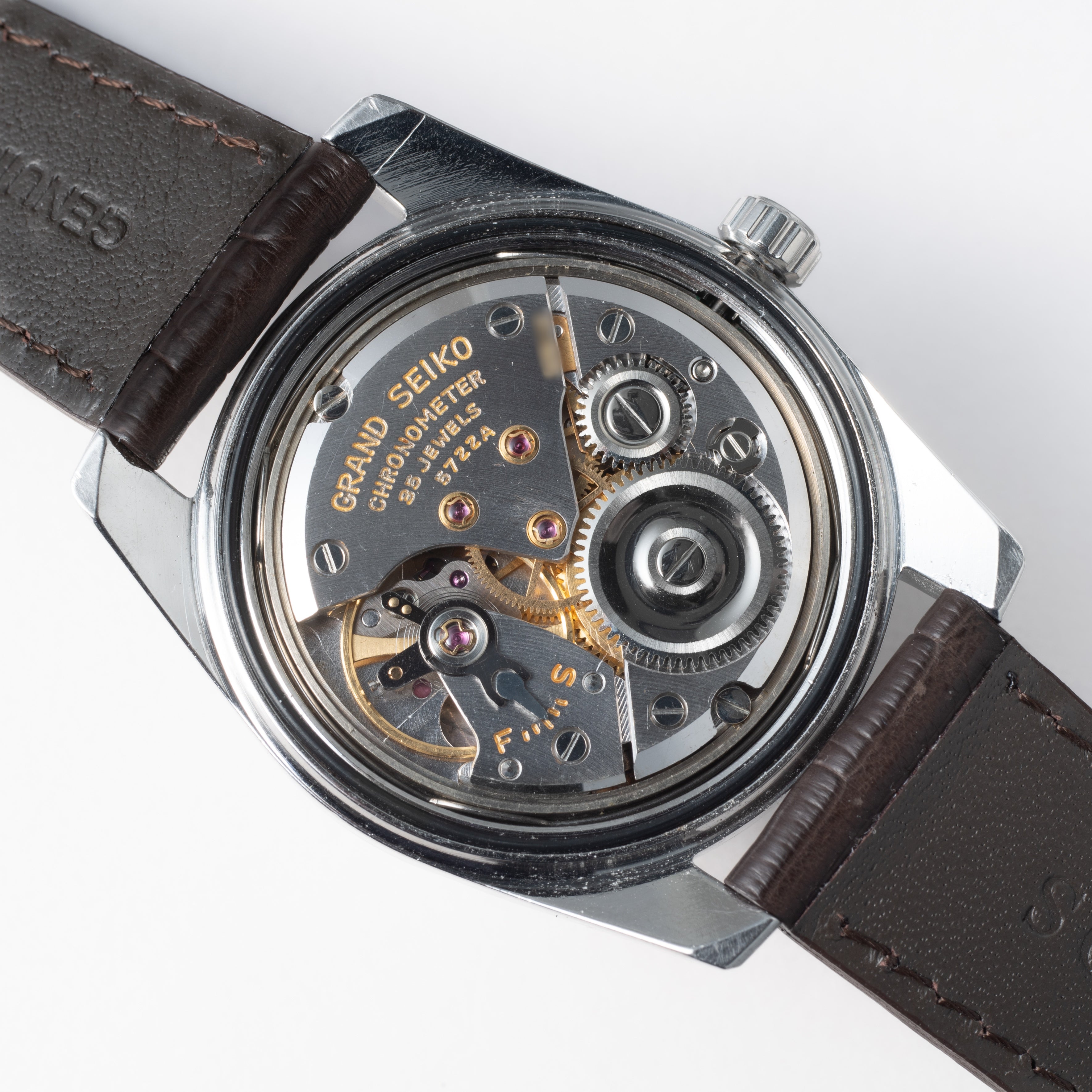 グランドセイコー 2nd前期 セルフデーター 1965年製 Ref.5722-9990 57GS クロノメーター ライオンメダル