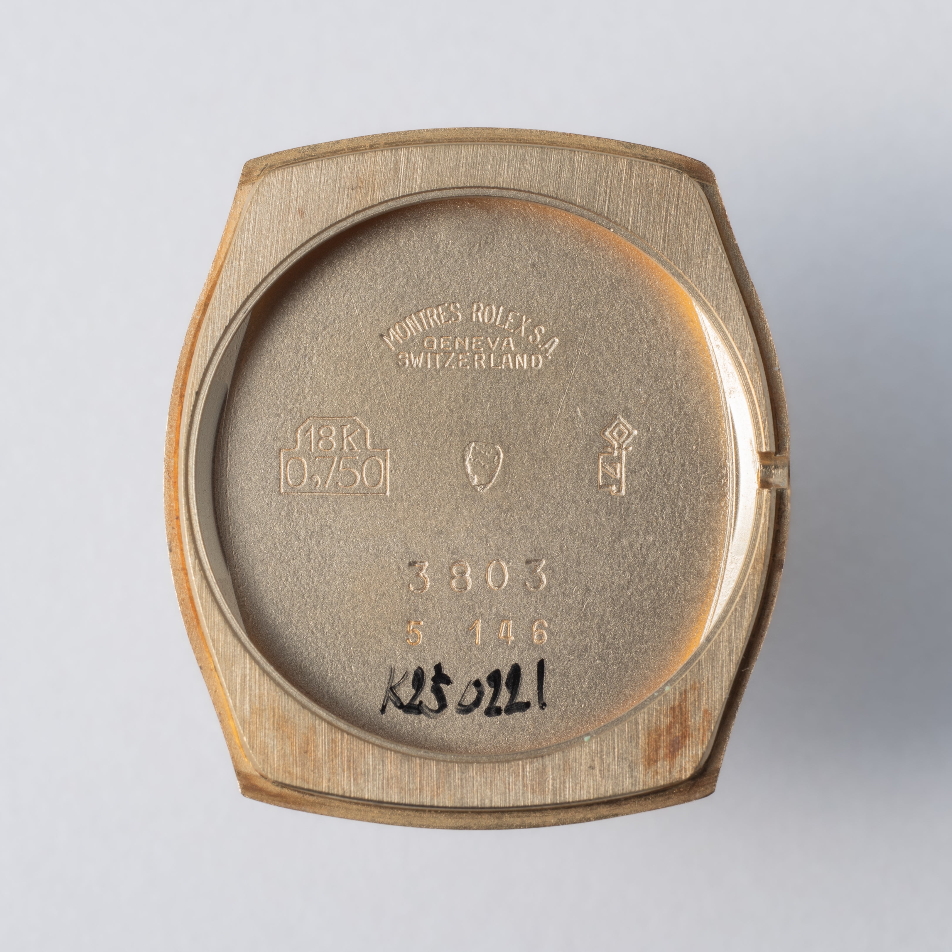 ROLEX チェリーニ Ref.3803 18KYG レディース 箱・ギャラ付き