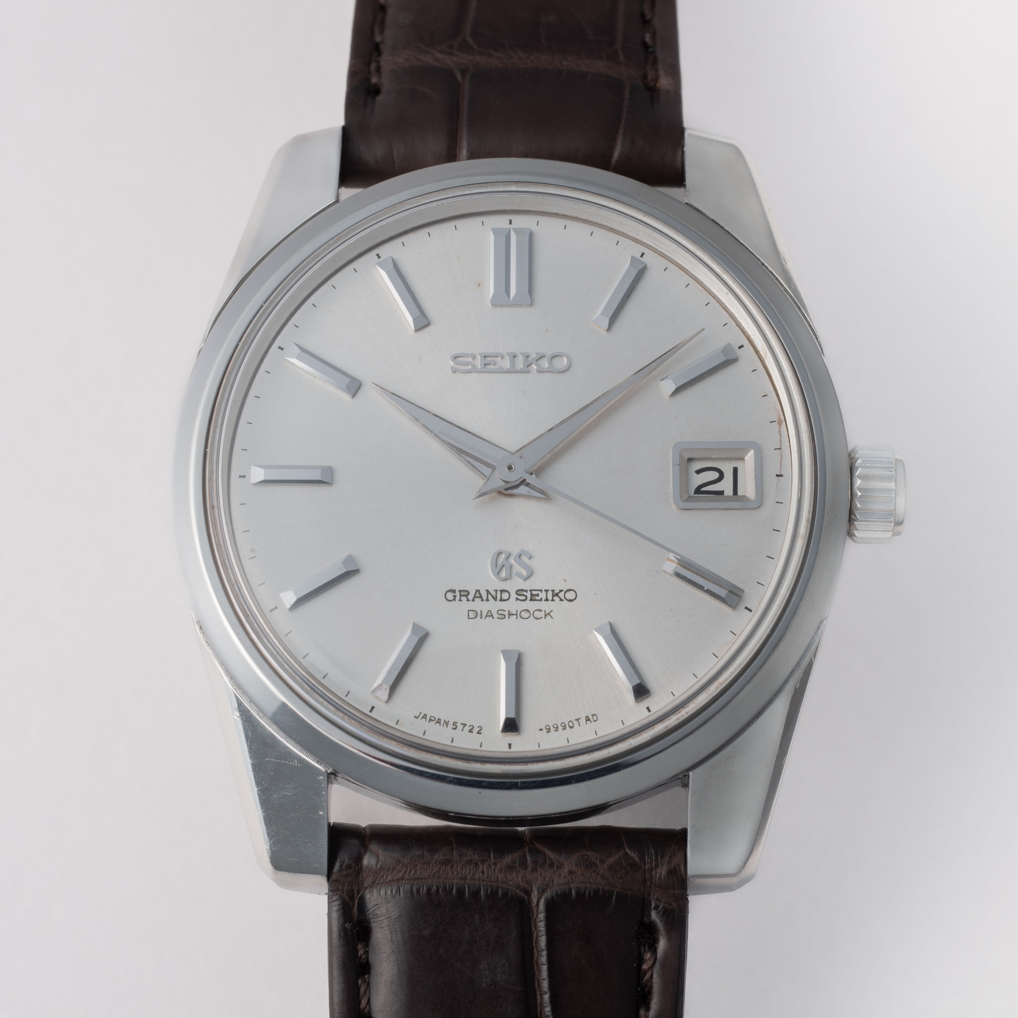 グランドセイコー セルフデーター 1967年製 Ref.5722-9990 2nd 57GS ライオンメダル