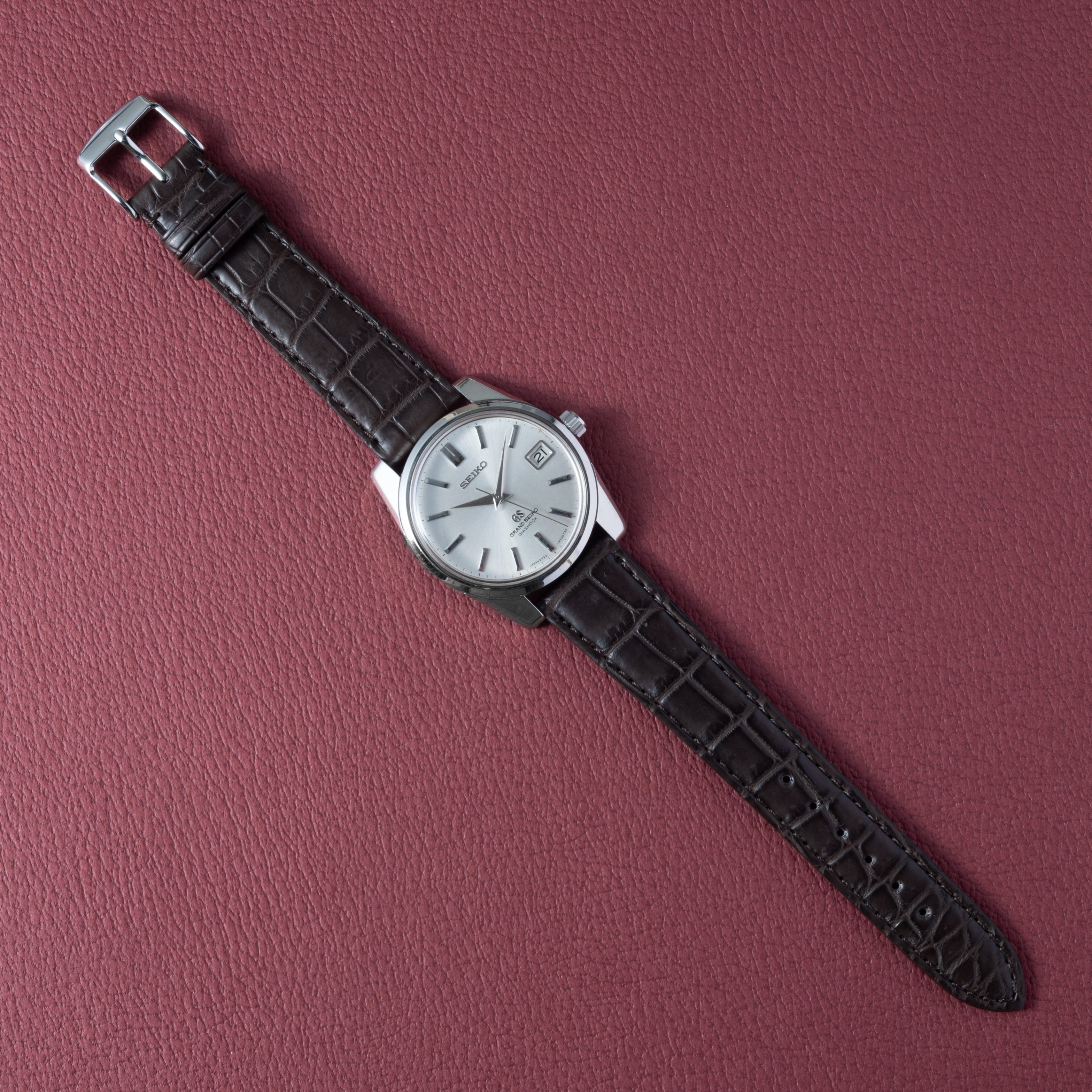 グランドセイコー セルフデーター 1967年製 Ref.5722-9990 2nd 57GS ライオンメダル