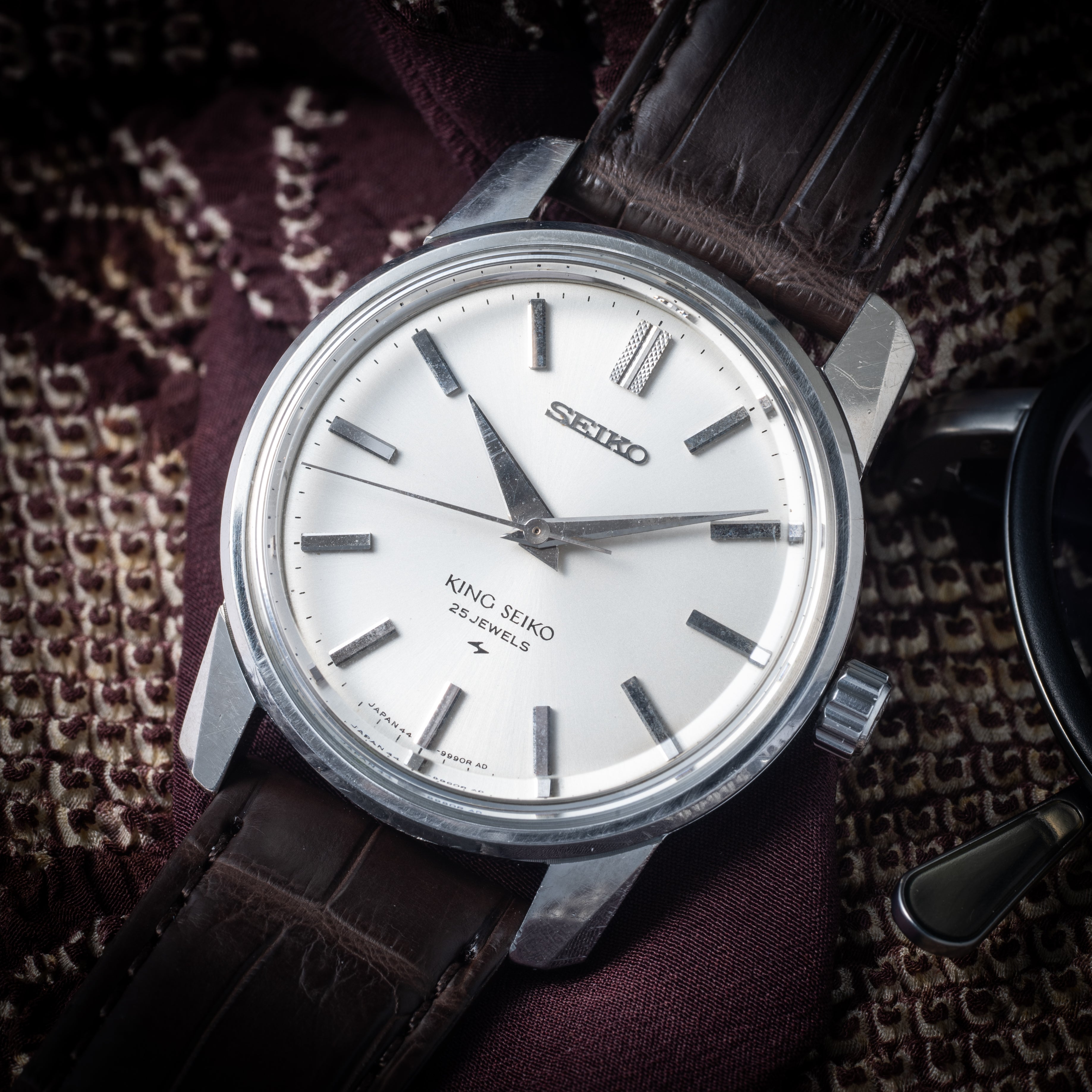キングセイコー セカンドモデル最後期型 1968年製 Ref.44-9990 44KS 手巻きロービート ノンデイト