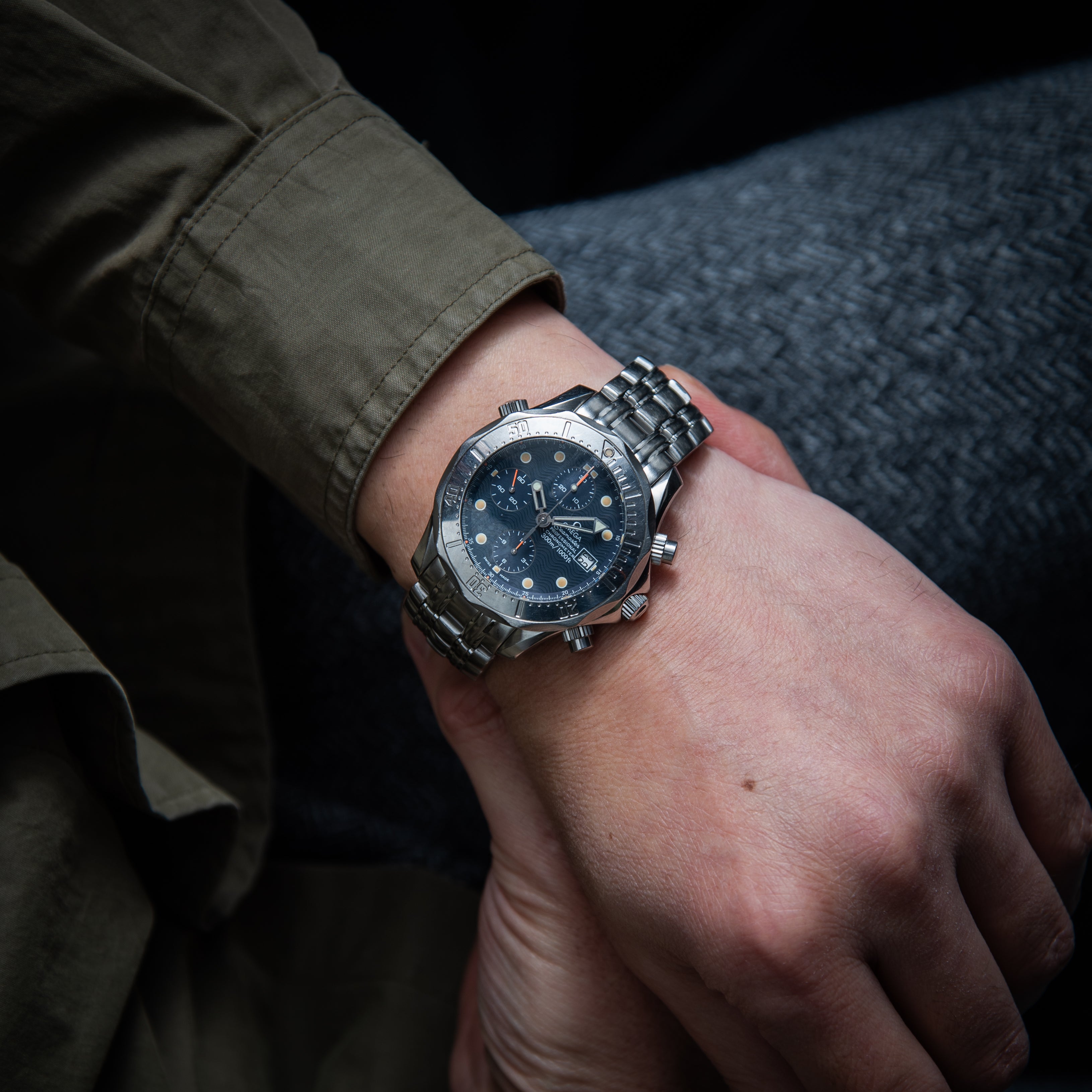 オメガ シーマスタープロフェッショナル 1985年製 300m ダイバークロノグラフ