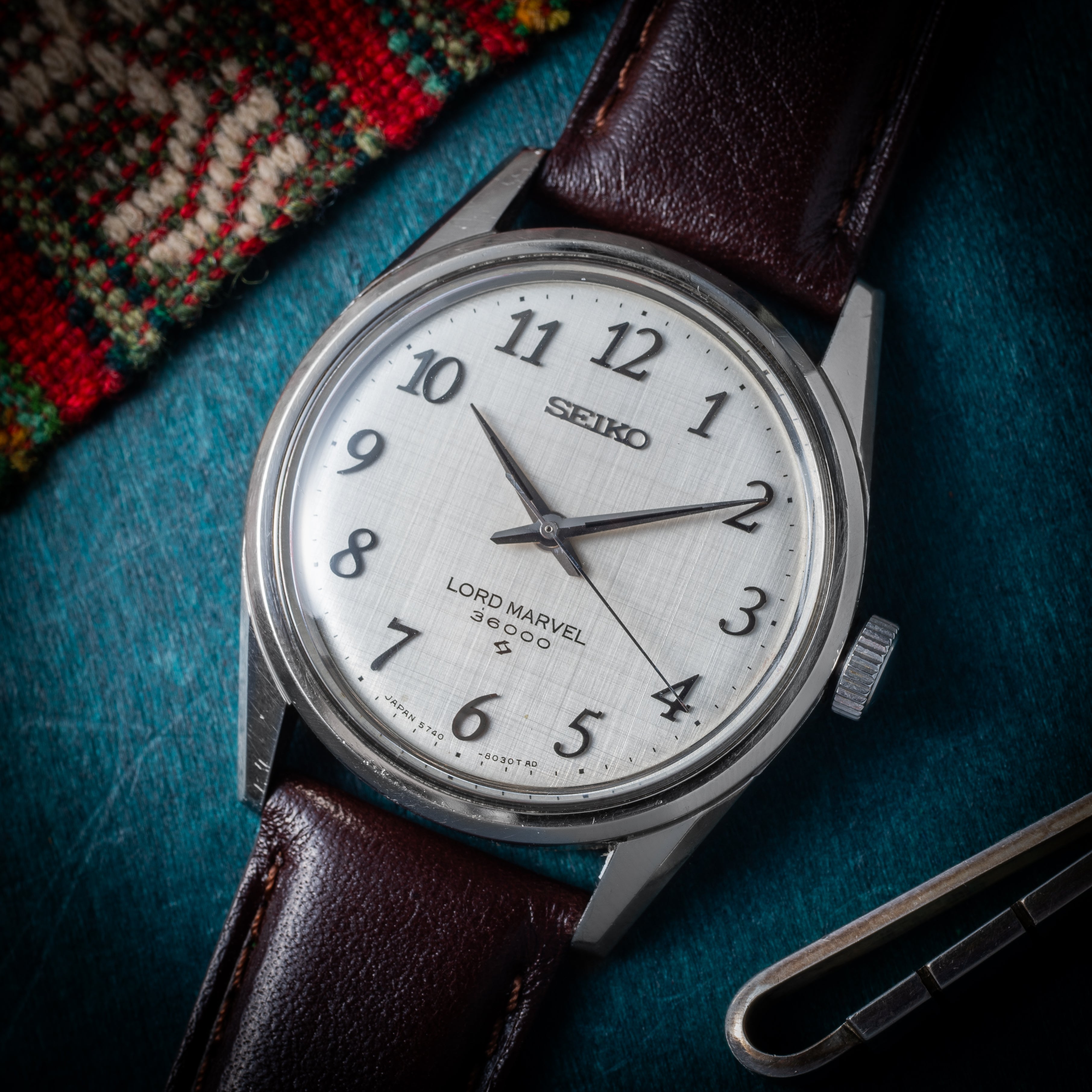 セイコー ロードマーベル 36000 1968年製 10振動手巻き 全アラビアダイヤル