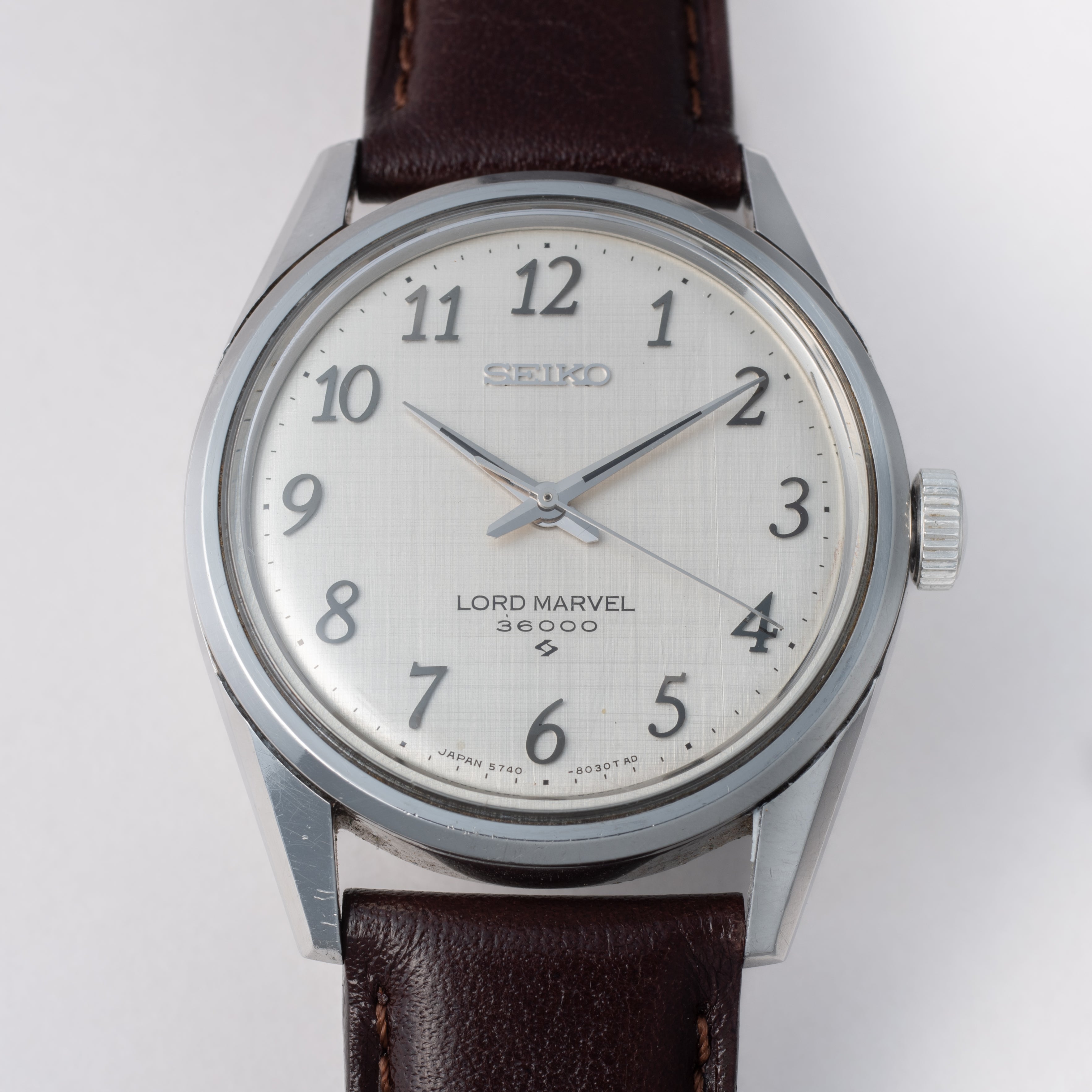 セイコー ロードマーベル 36000 1968年製 10振動手巻き 全アラビアダイヤル