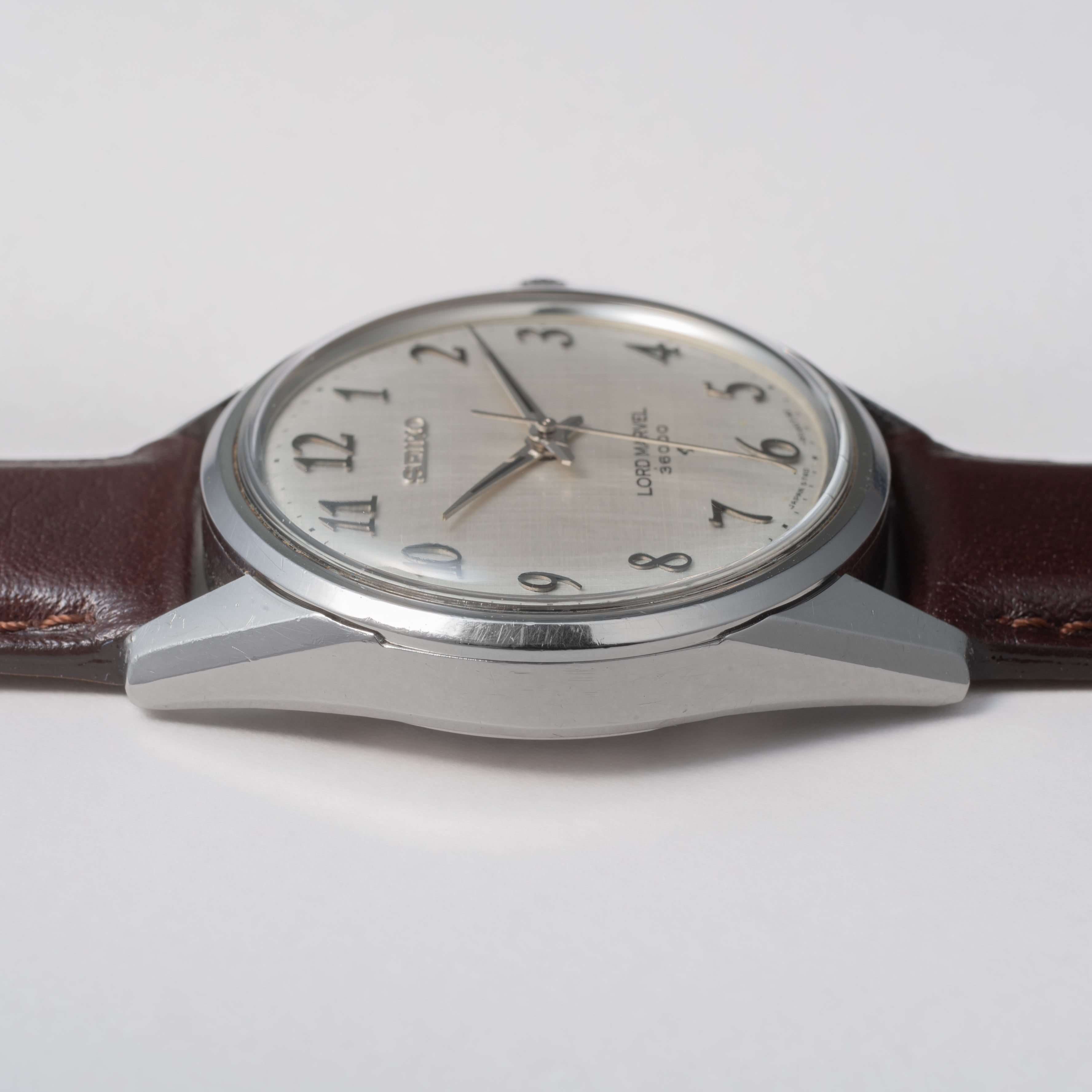 セイコー ロードマーベル 36000 1968年製 10振動手巻き 全アラビアダイヤル