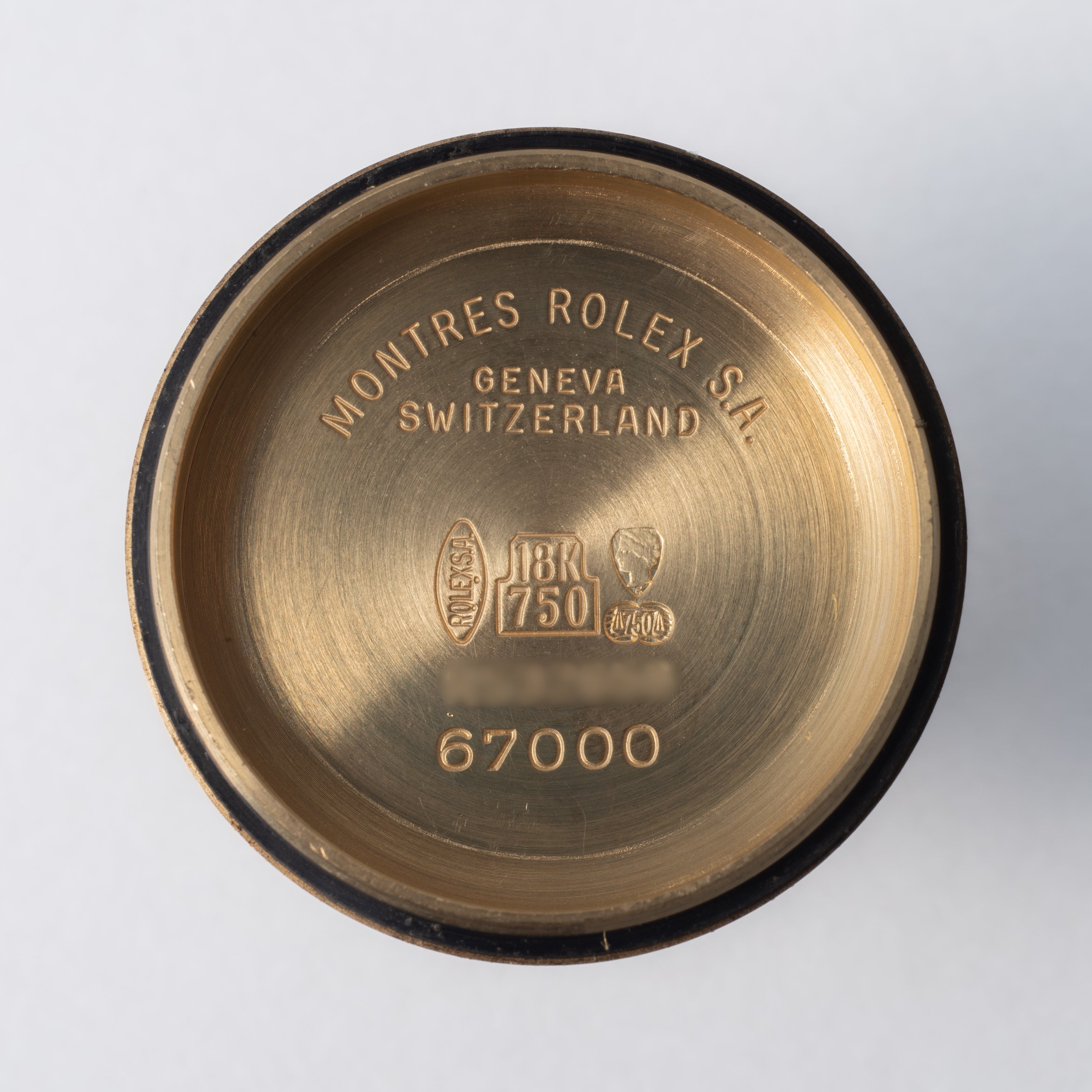 ロレックス 18金無垢オイスターパーペチュアル レディース 1988年製 Ref.67198 ノンデイト