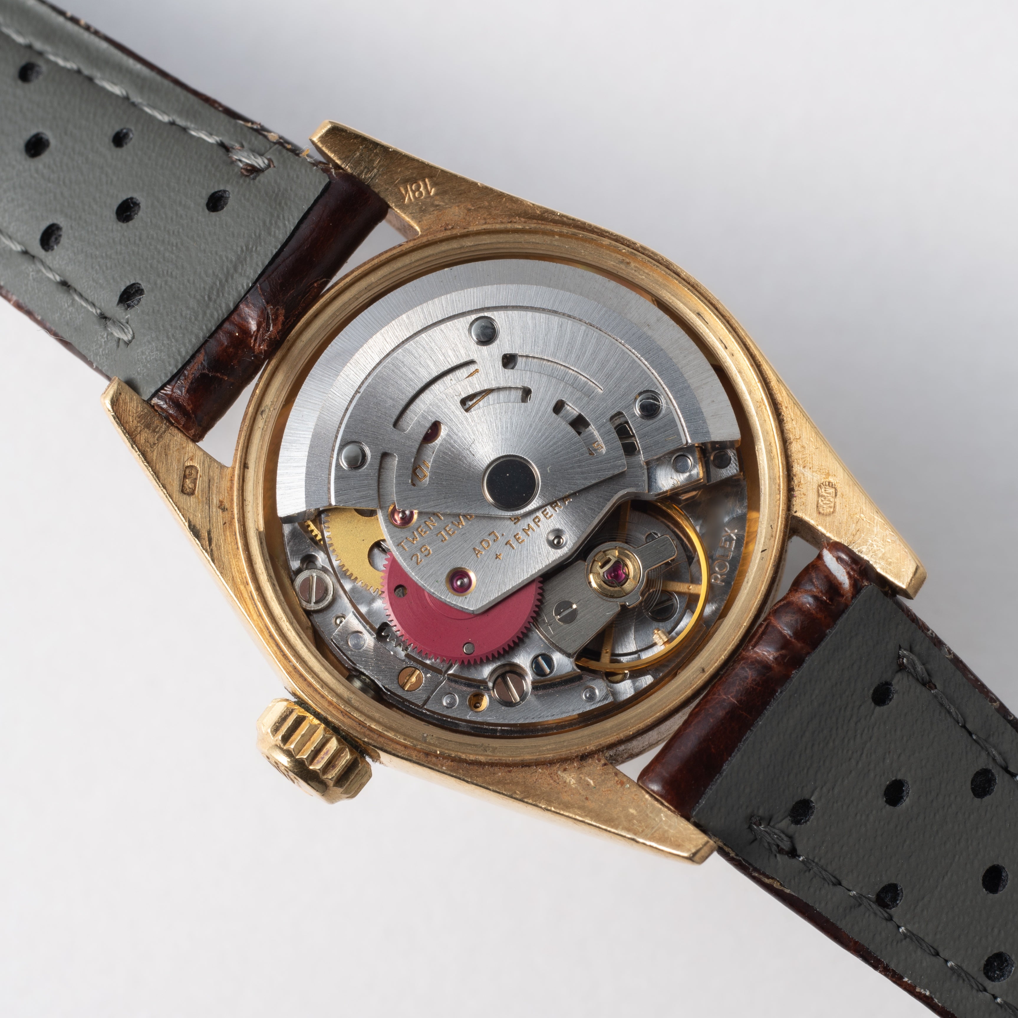 ロレックス 18金無垢オイスターパーペチュアル レディース 1988年製 Ref.67198 ノンデイト