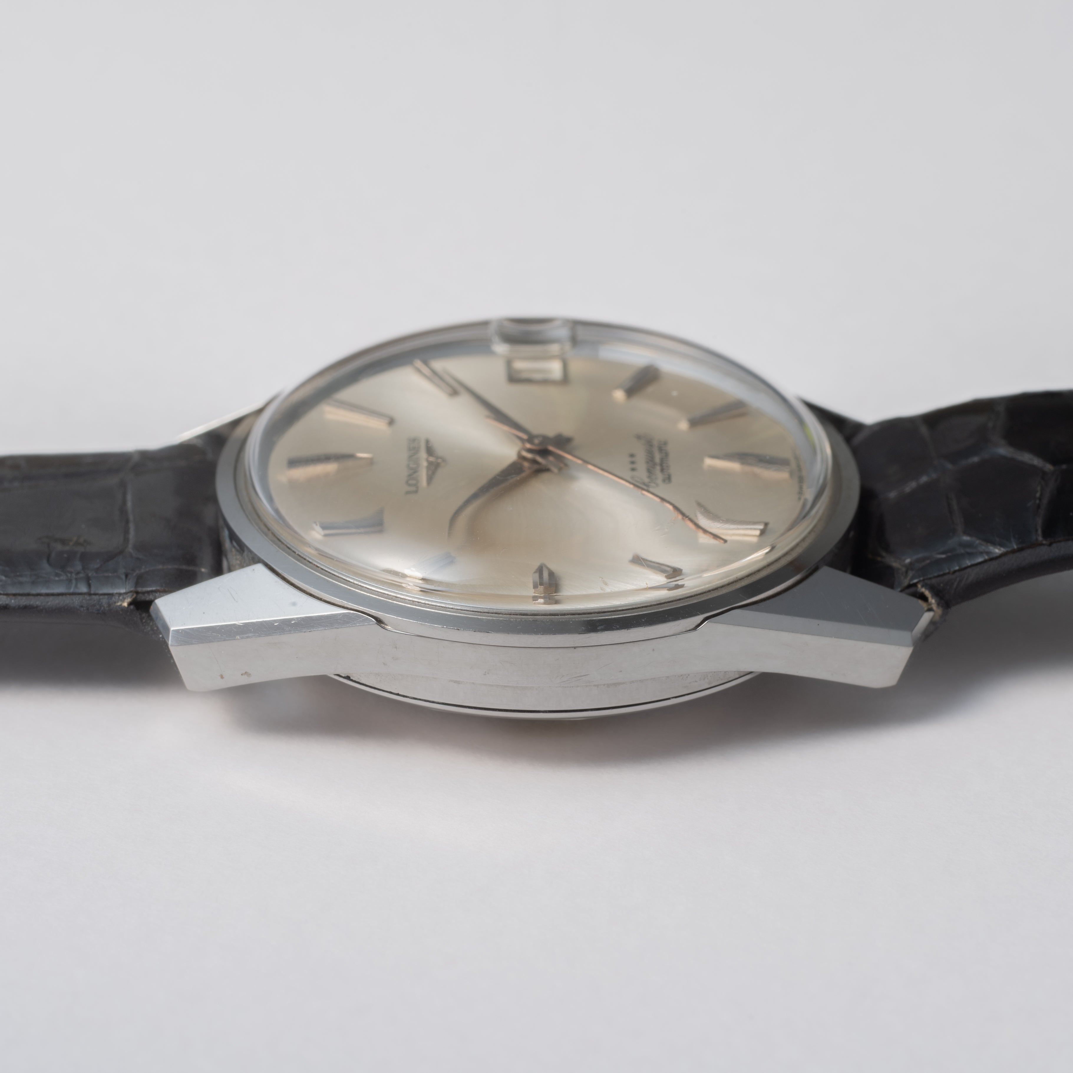 ロンジン コンクエスト 1960年代製 Ref.9044 自動巻Cal.291 純正革ベルト、純正尾錠、タグ付き