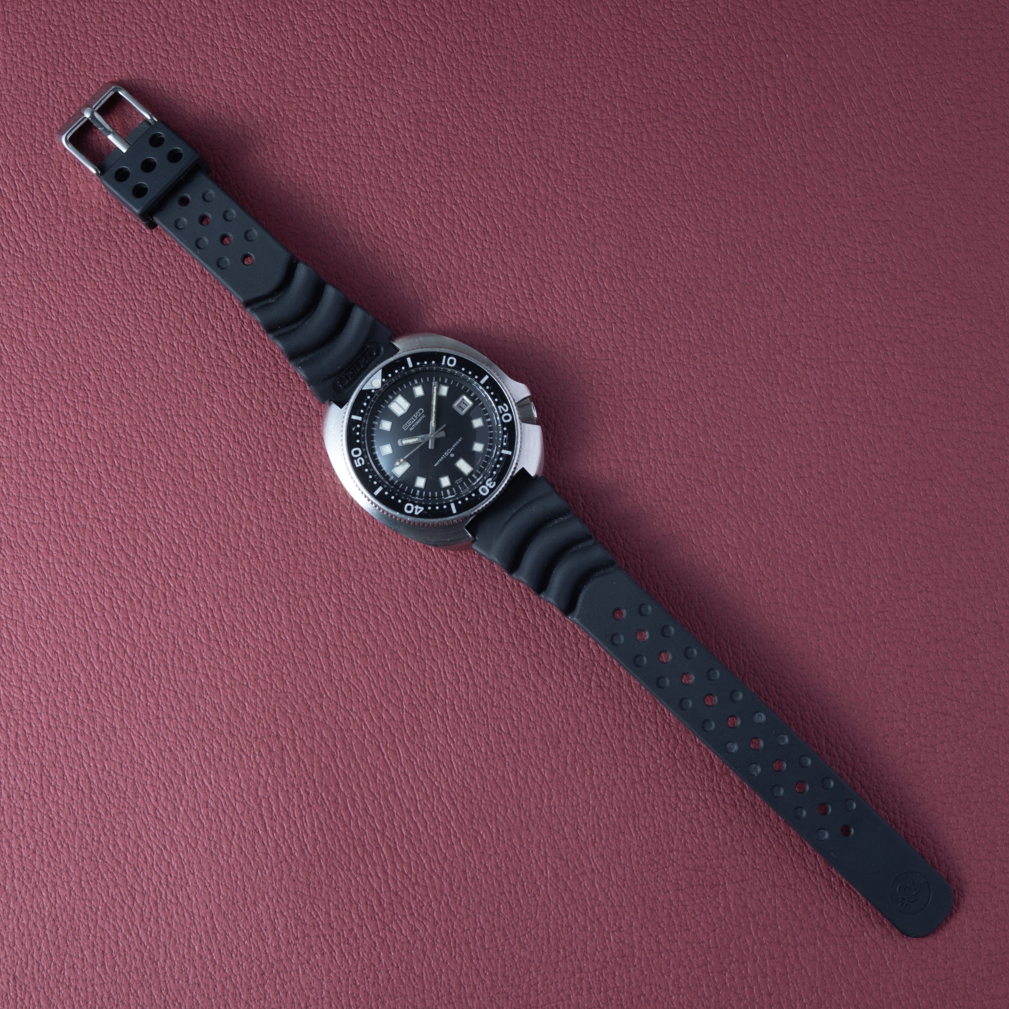 セイコー 150mダイバー2nd後期 1976年製 Ref.6105-8110 ウエムラダイバー 自動巻