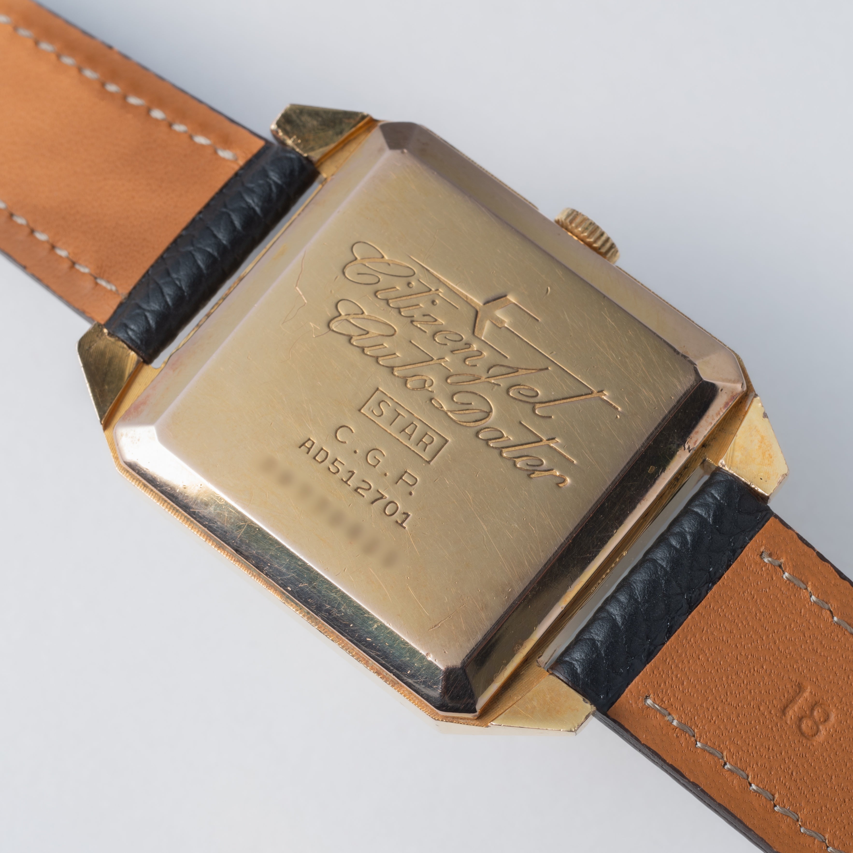 シチズン ジェット スクエア CGPケース 1963年製