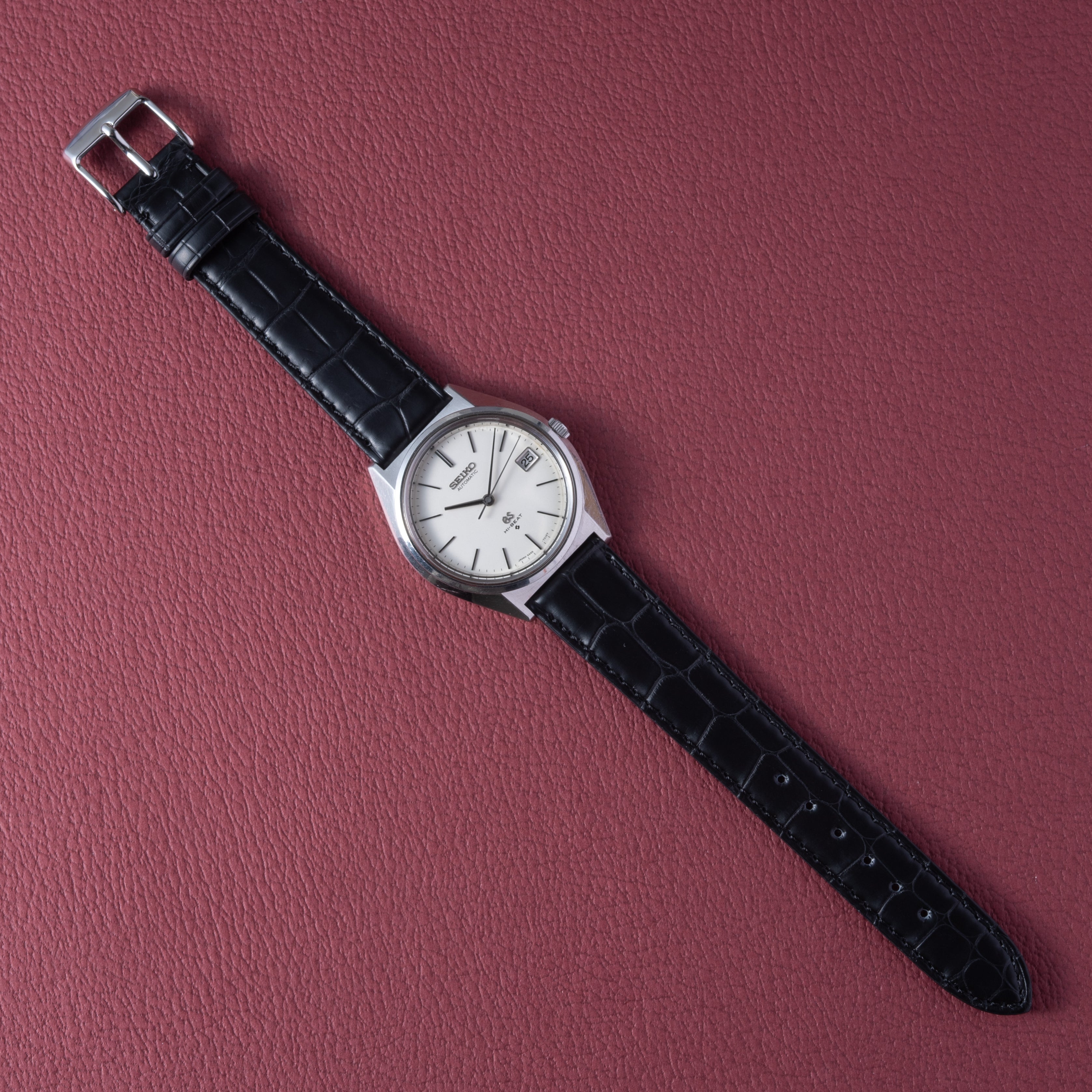 56グランドセイコー 1971年製 Ref.5645-7010 アイボリーダイヤル ハイビート自動巻