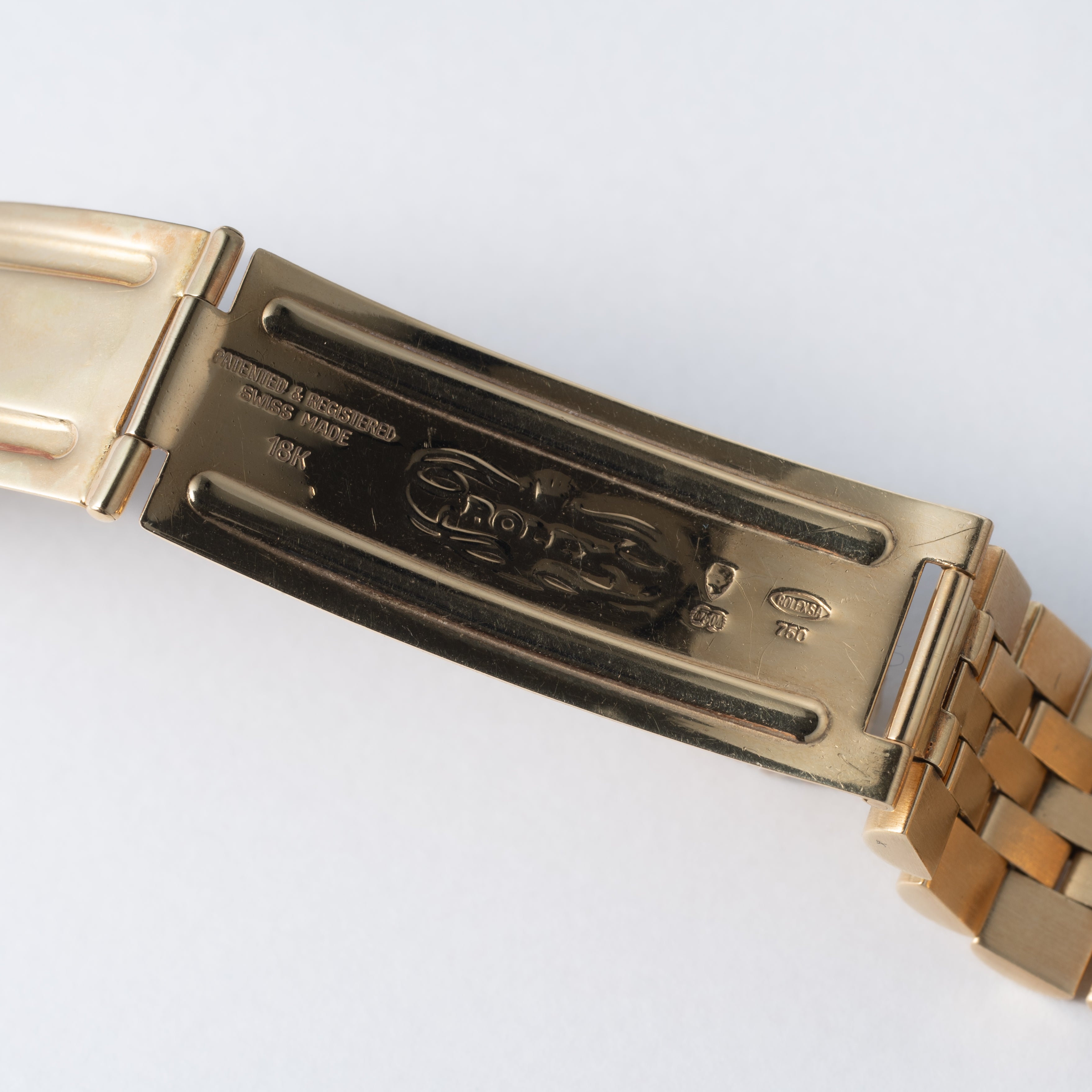 ロレックス GMTマスター 18金無垢茶ツボ 1981年製 Ref.16758 純正18金無垢ジュビリーブレス